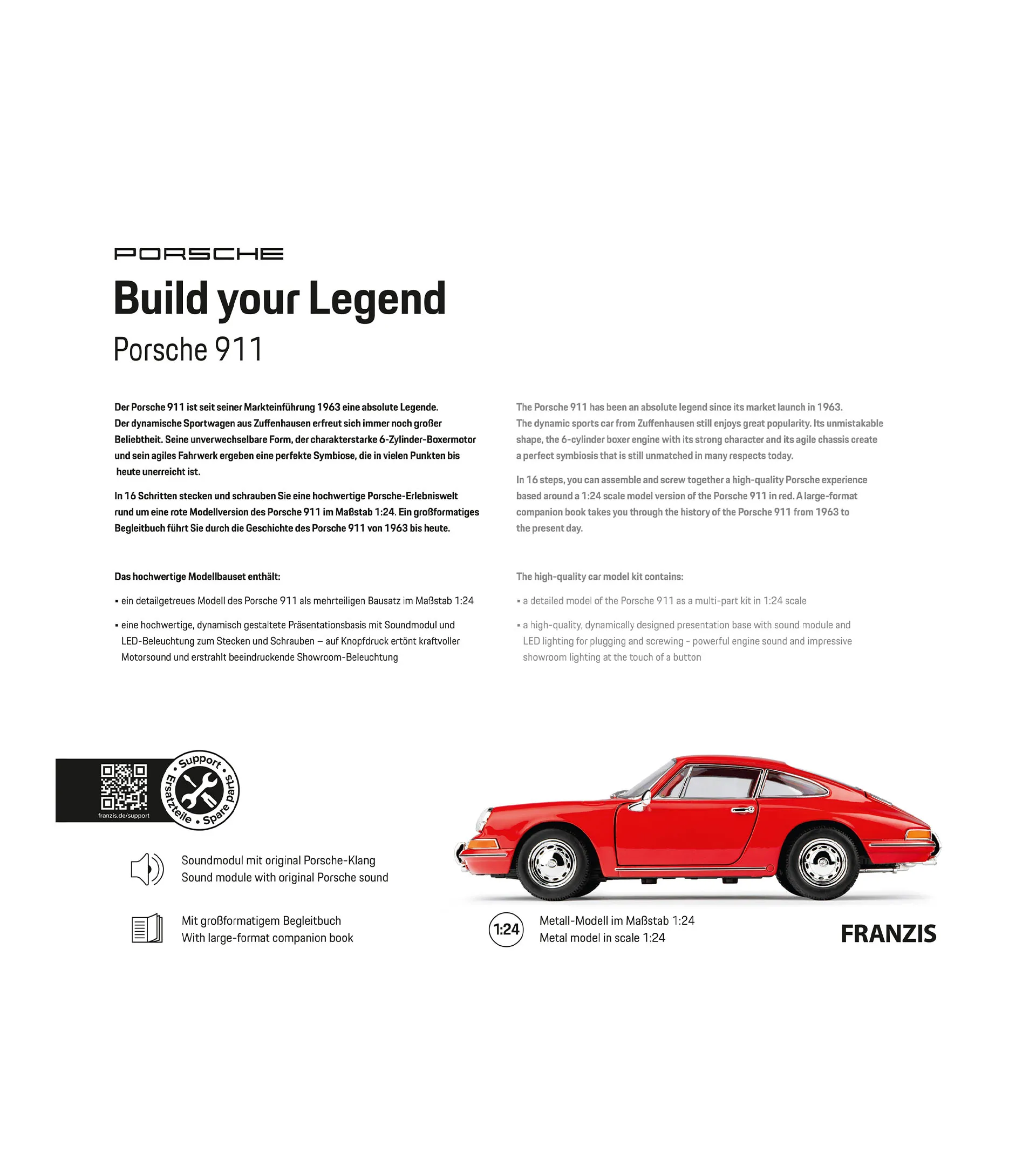 Model kit Porsche 911 "Build your Legend" 2