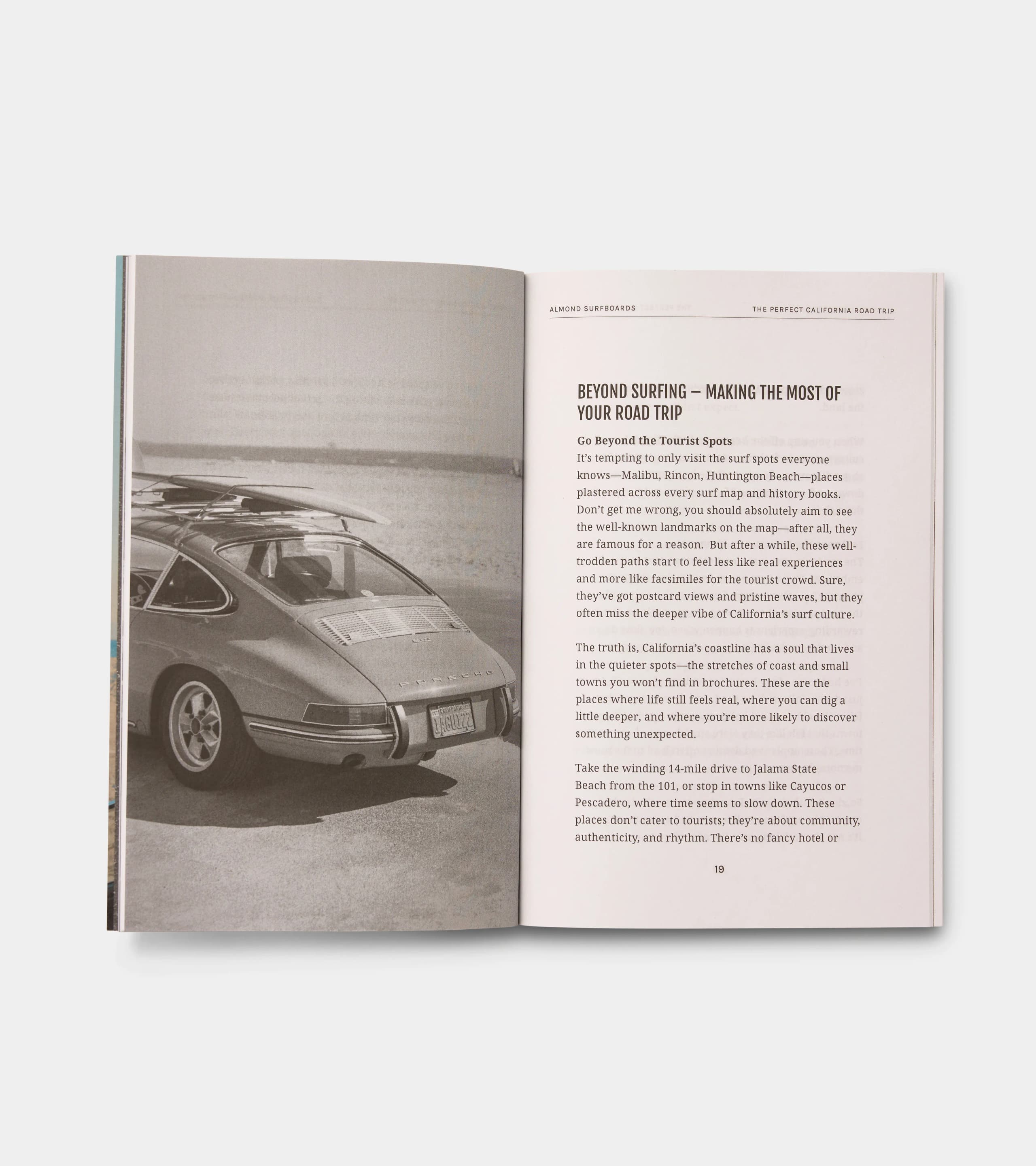 Porsche x Almond Surf Guide California 2