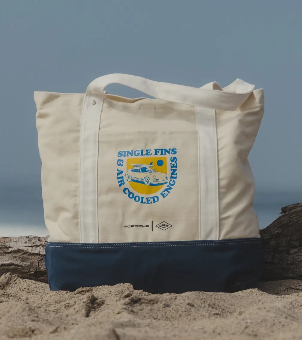 Porsche x Almond Canvas Bag 5