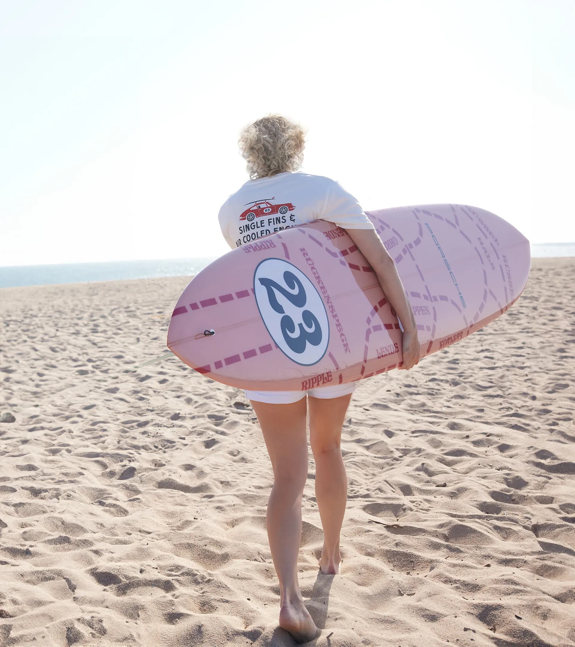 Custom-made Porsche x Almond The Surf Thump Surfboard (9' 11'') 6