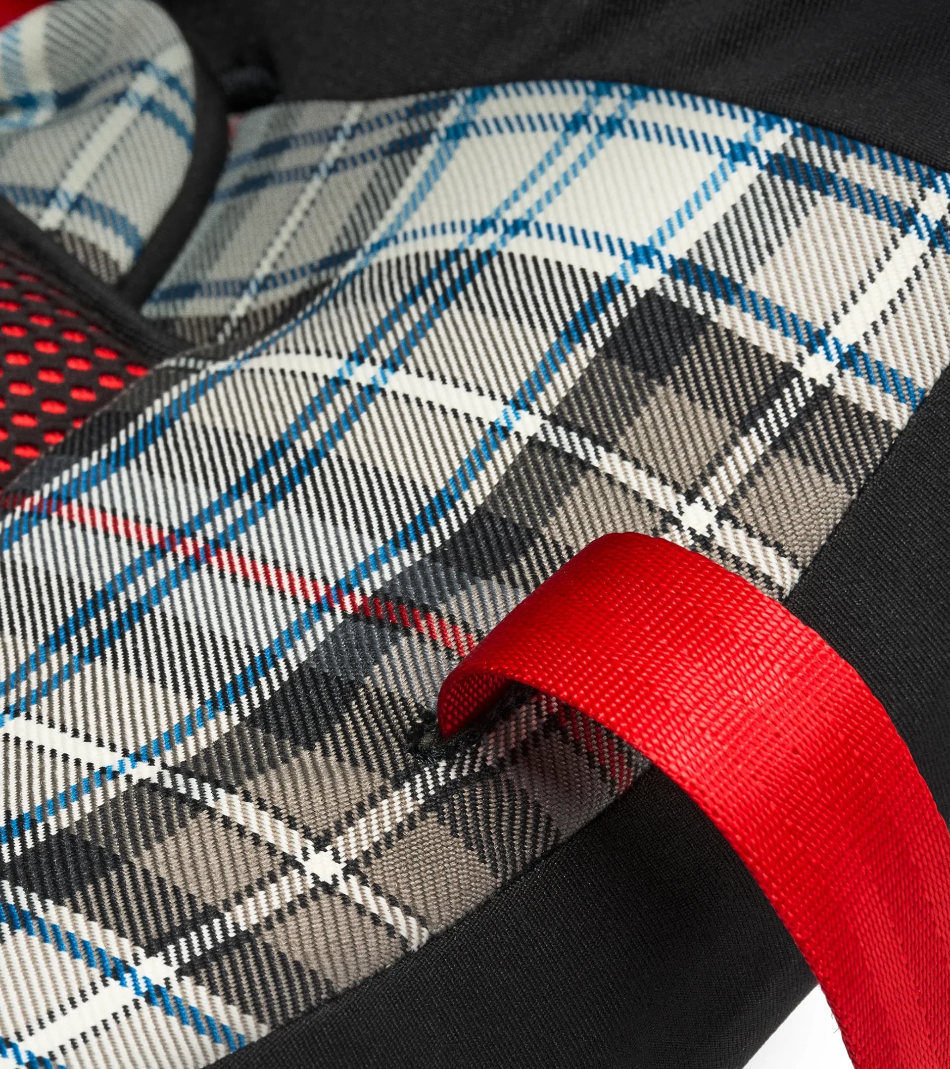 Child seat cover in Turbo 50 tartan cloth design Porsche Baby Seat i-Size 2