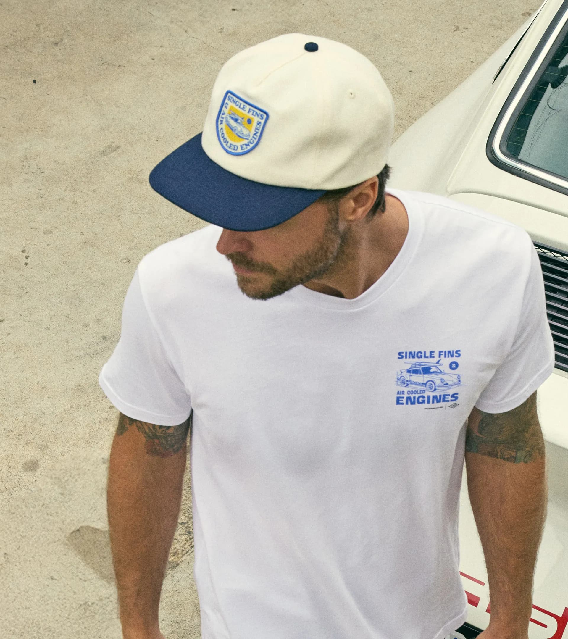 Porsche x Almond Cap "Single Fins" 4