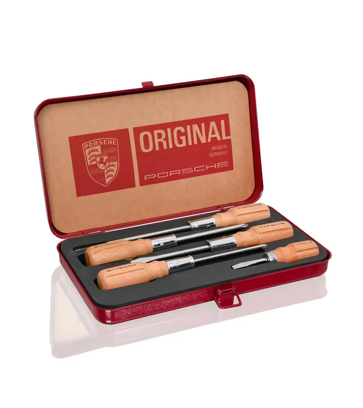Porsche Classic five-piece wooden-handle screwdriver 3