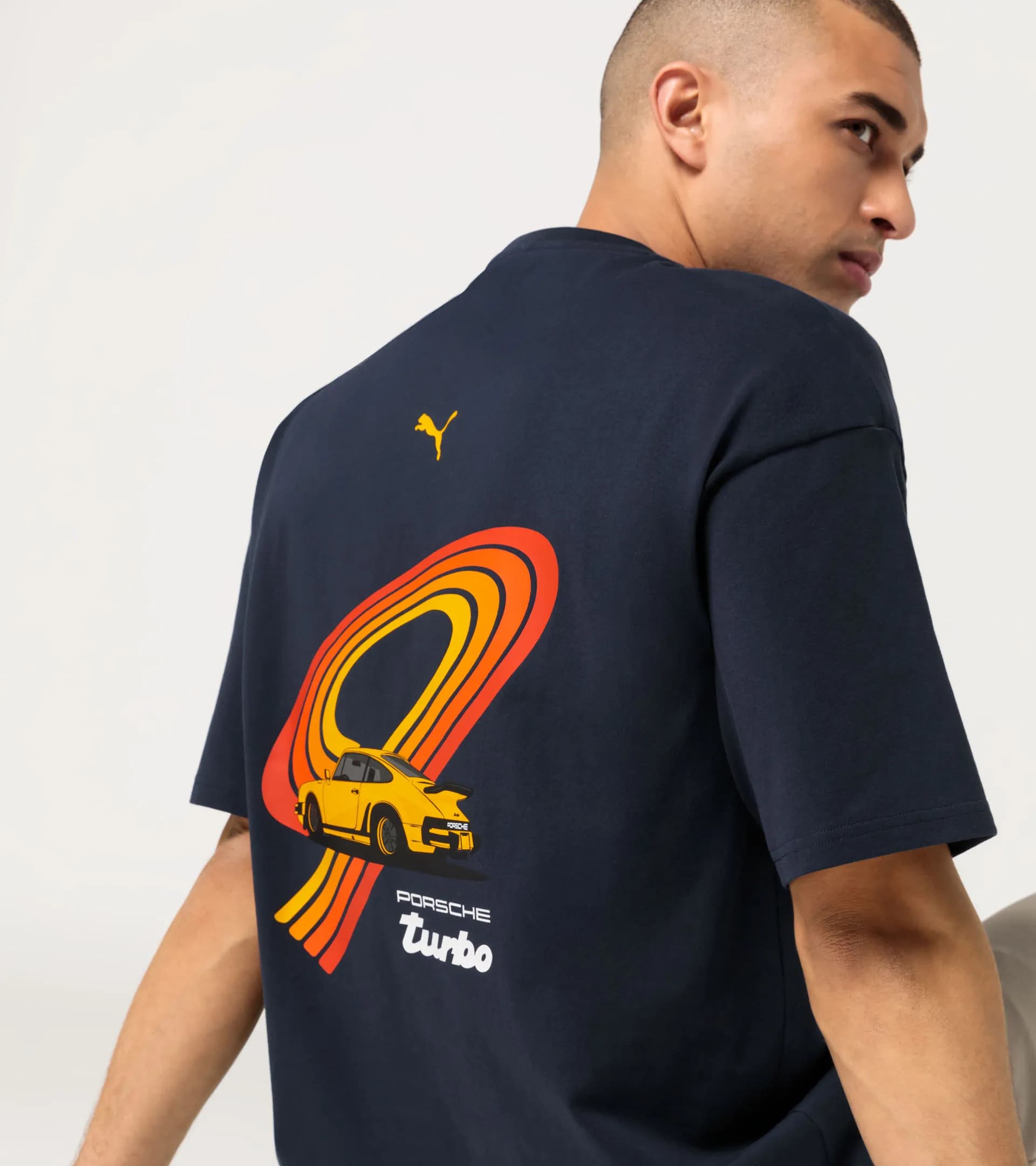 T-shirt Graphic Porsche Turbo 4