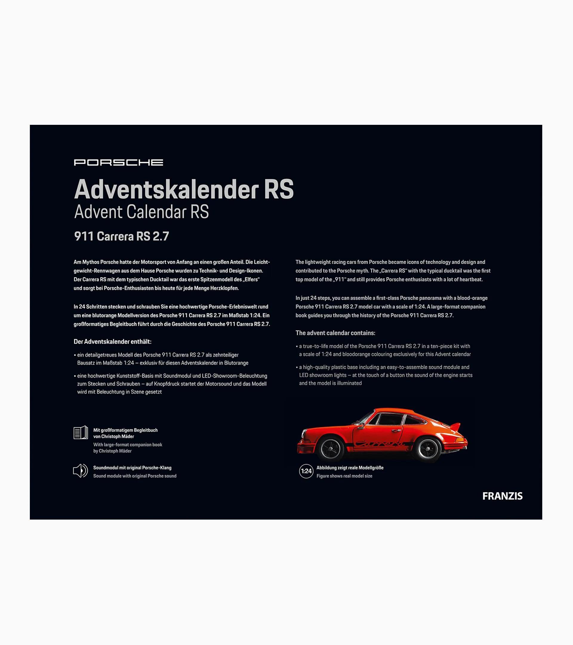 Porsche 911 Carrera RS 2.7 advent calendar thumbnail 6