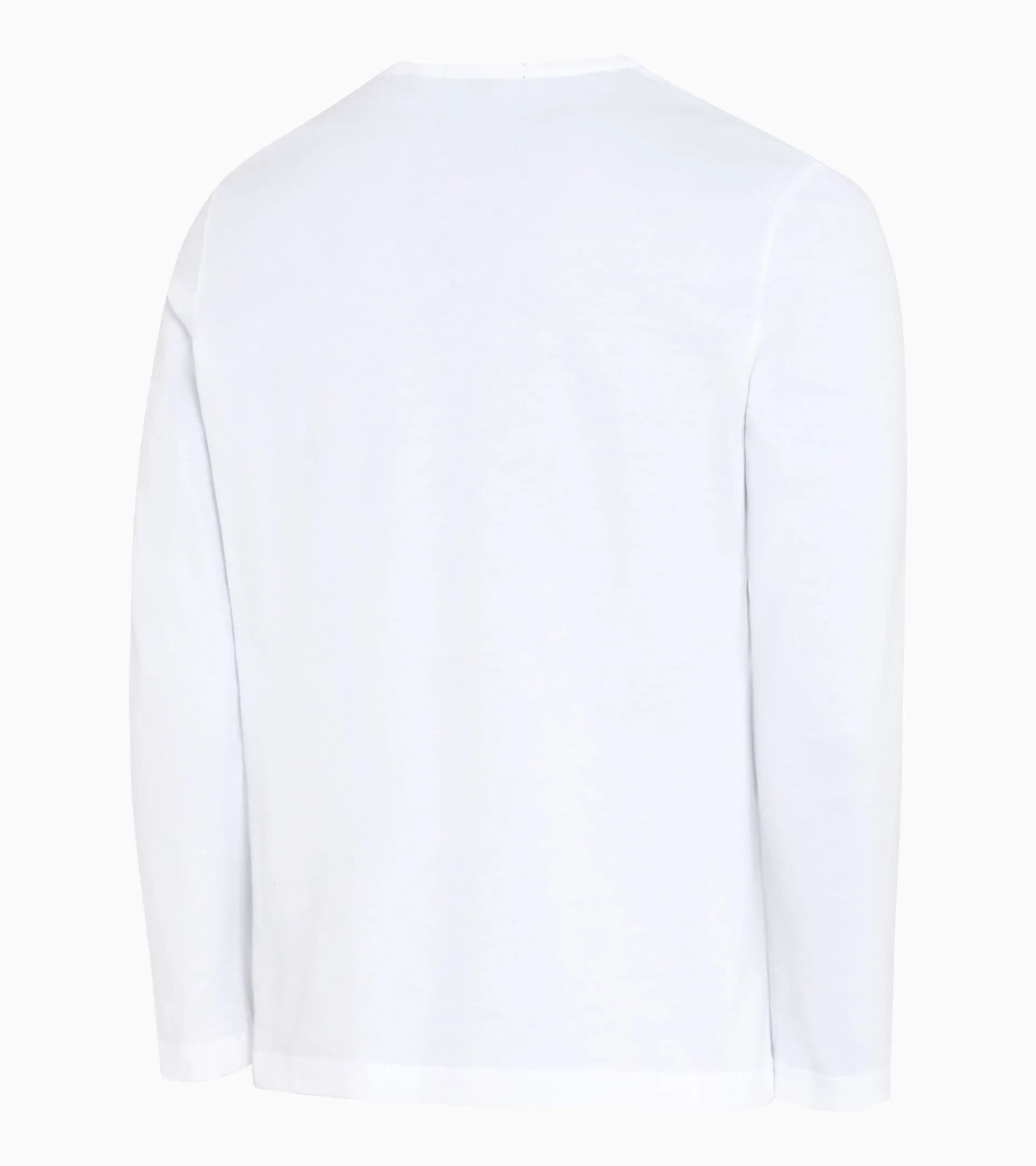 Long-sleeve V-neck T-shirt 2