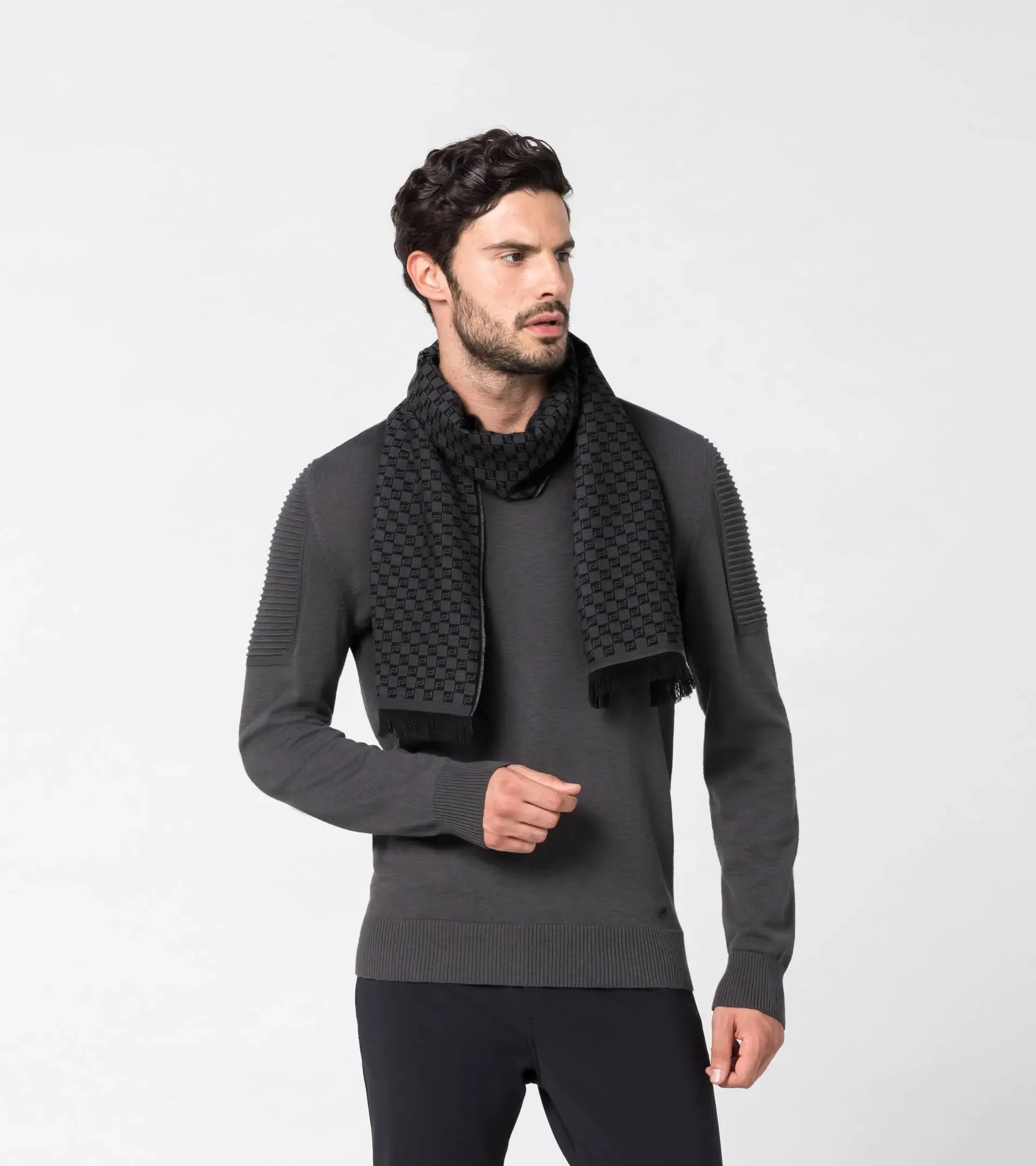 Luxe PD-Icon Chequered Sciarpa 4