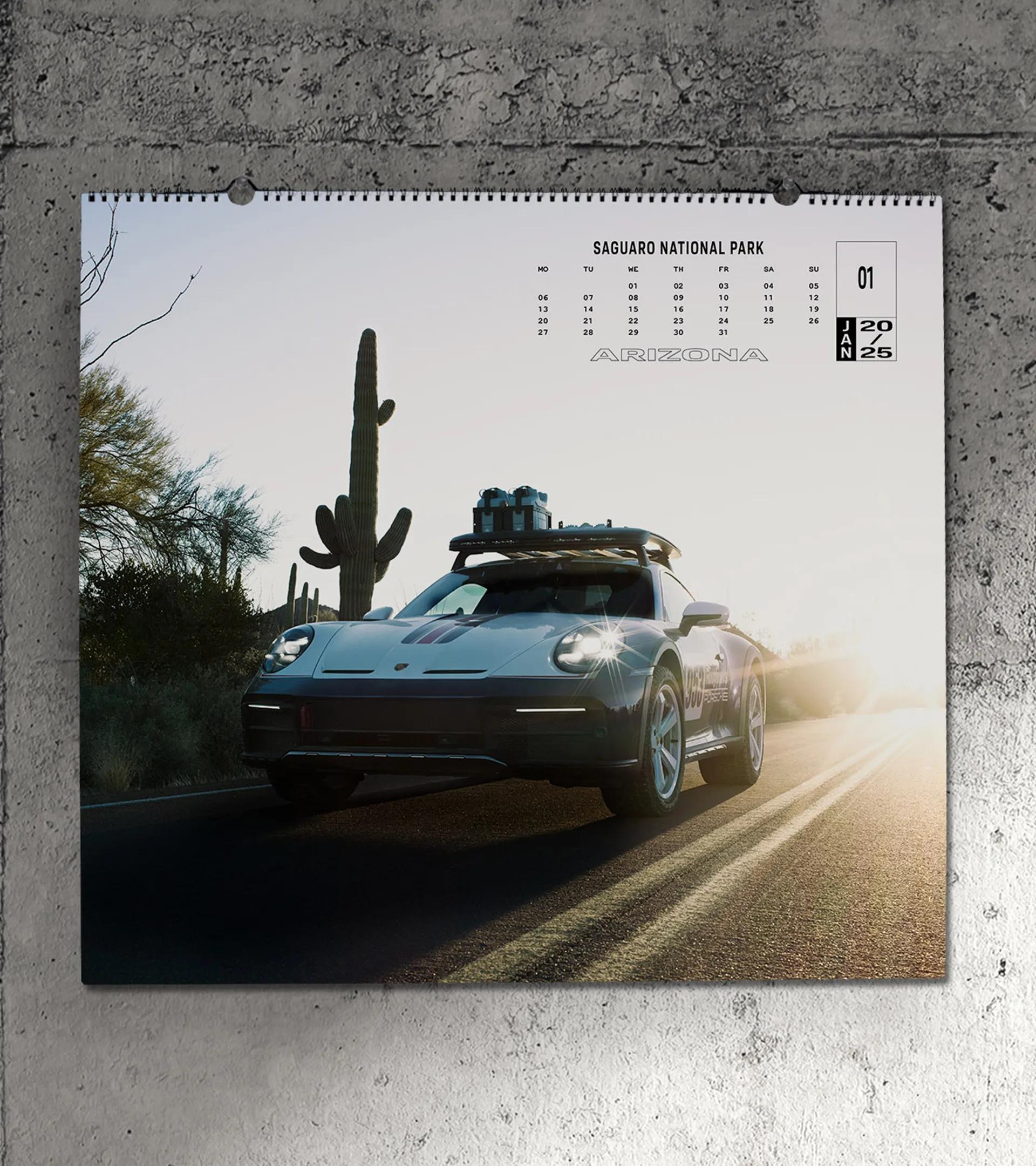 Porsche Kalender 2025 thumbnail 1