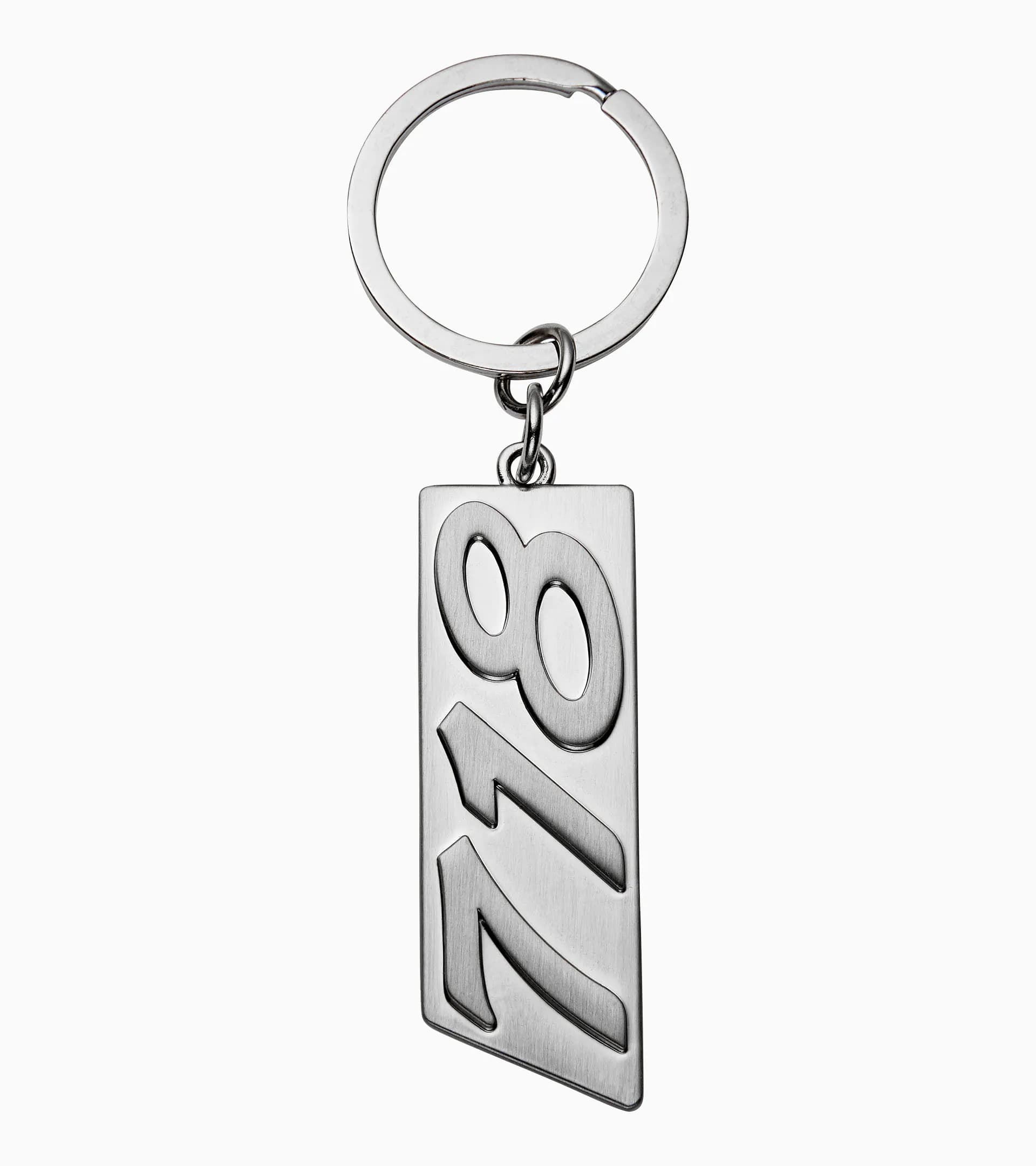 Key ring with 718 lettering 1