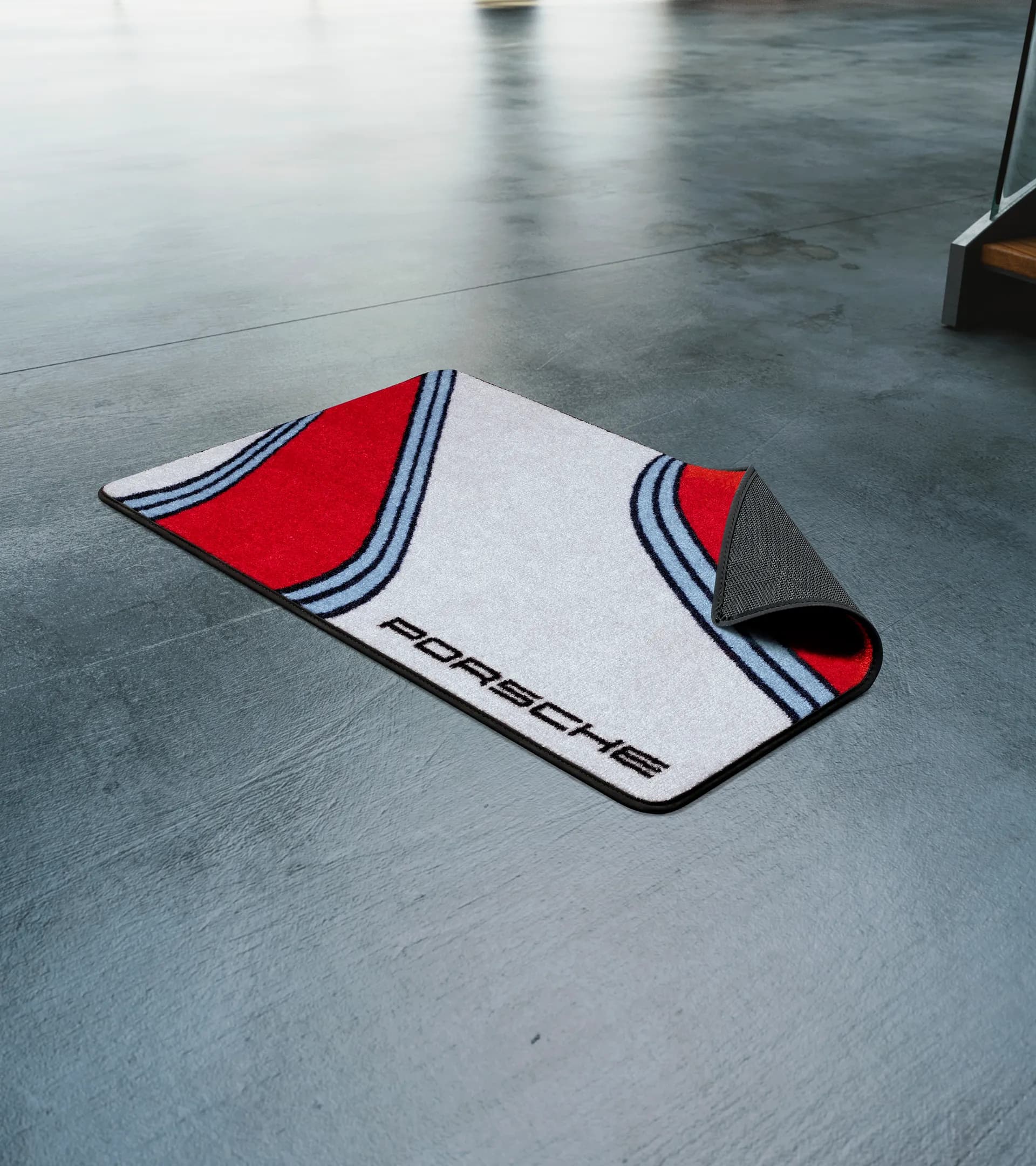 Porsche Martini Racing Design Garage Mat 1