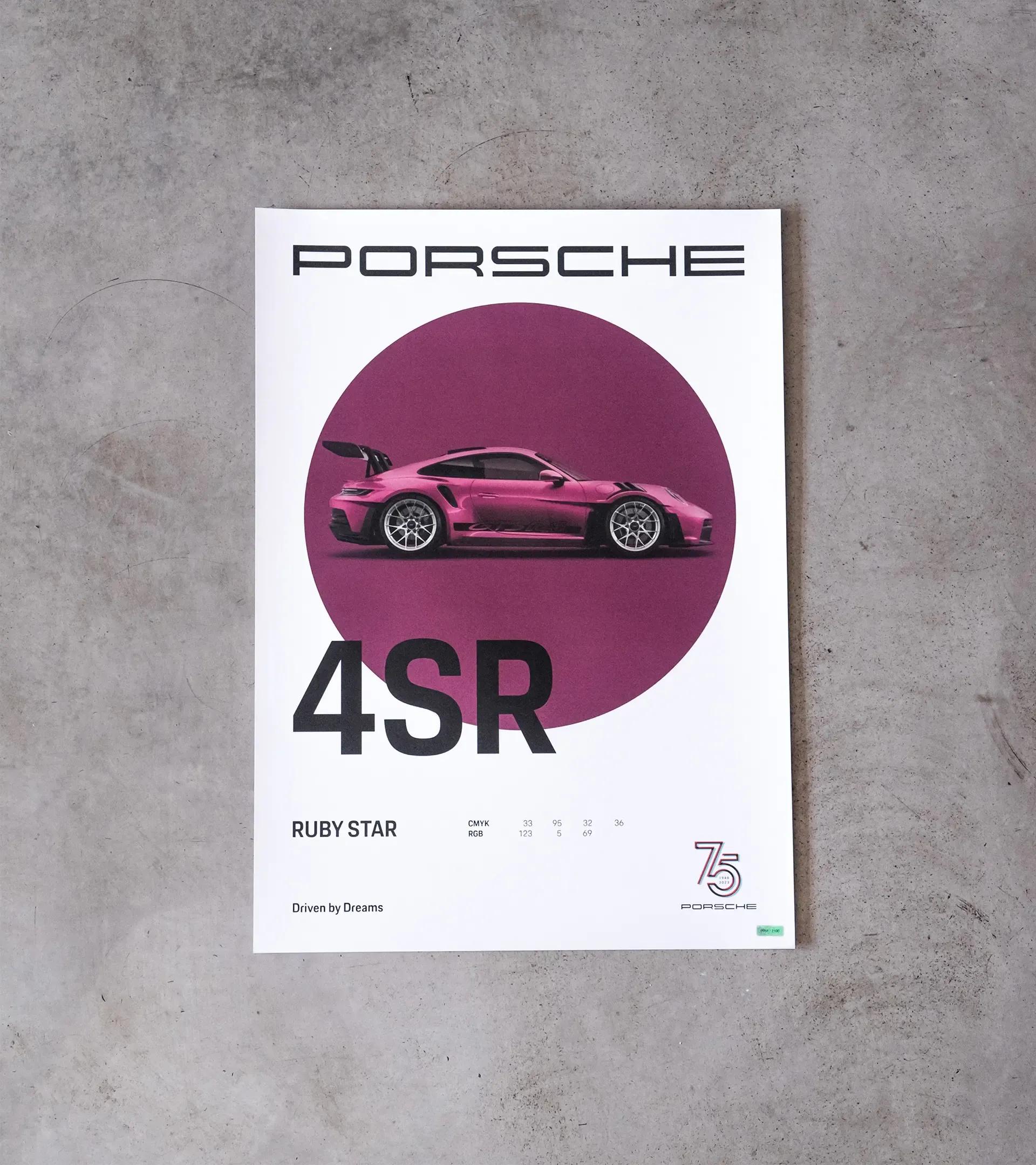 Porsche Poster Set – 75Y – Driven by Dreams thumbnail 4