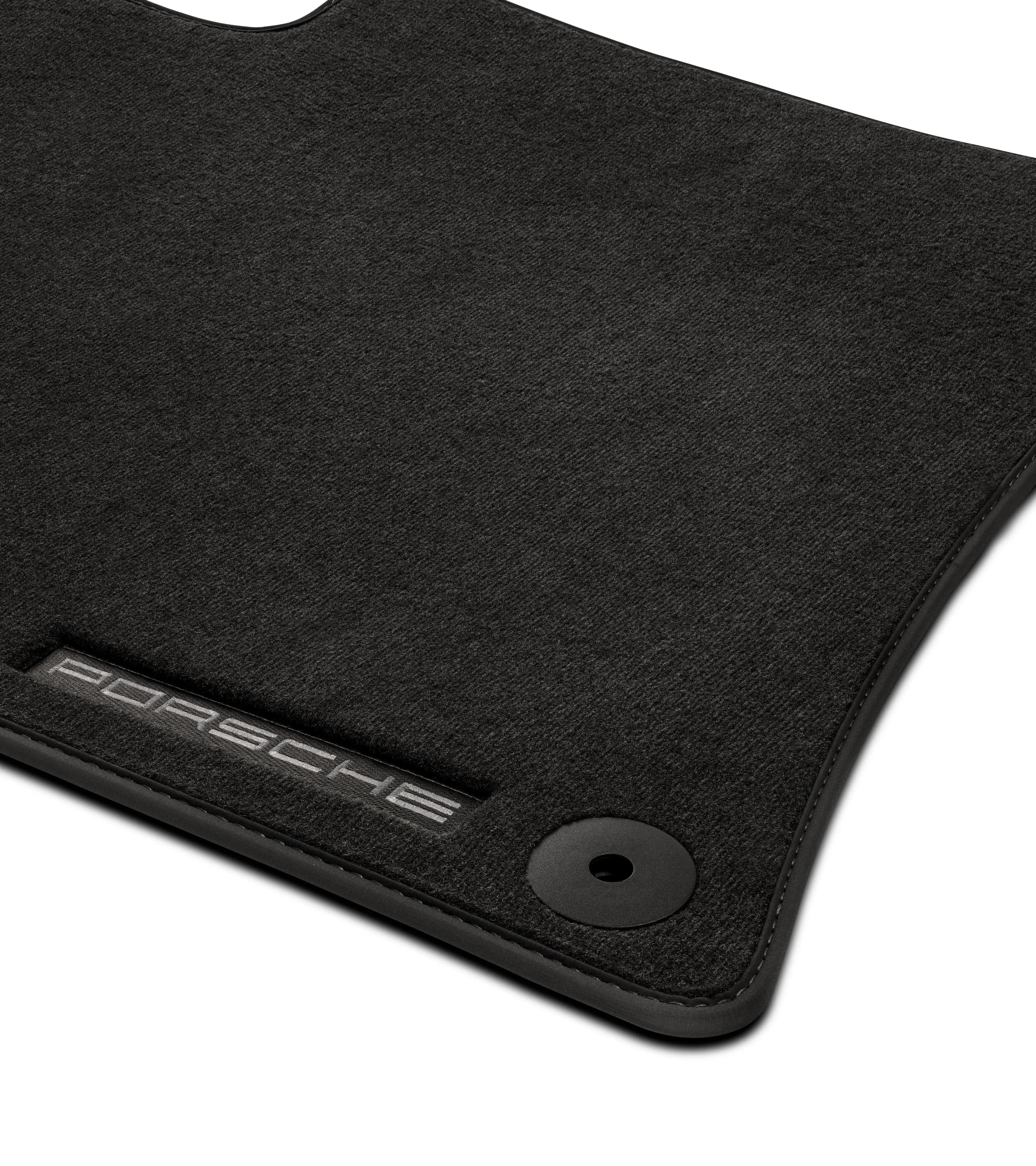 Tapis de protection en moquette avec bordure en nubuck pour modèles Cayenne 2