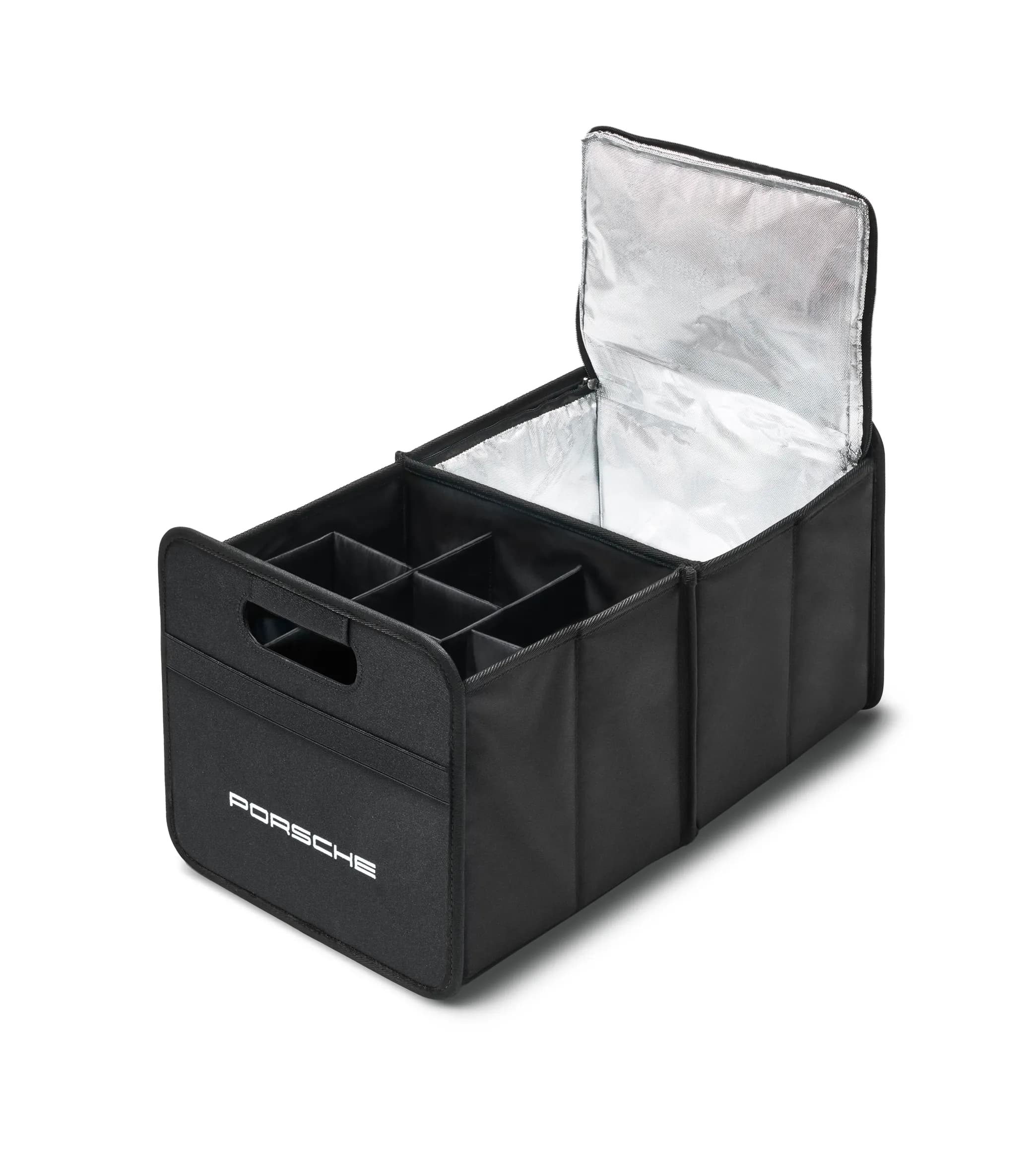 Complete set foldable luggage compartment box - black 3