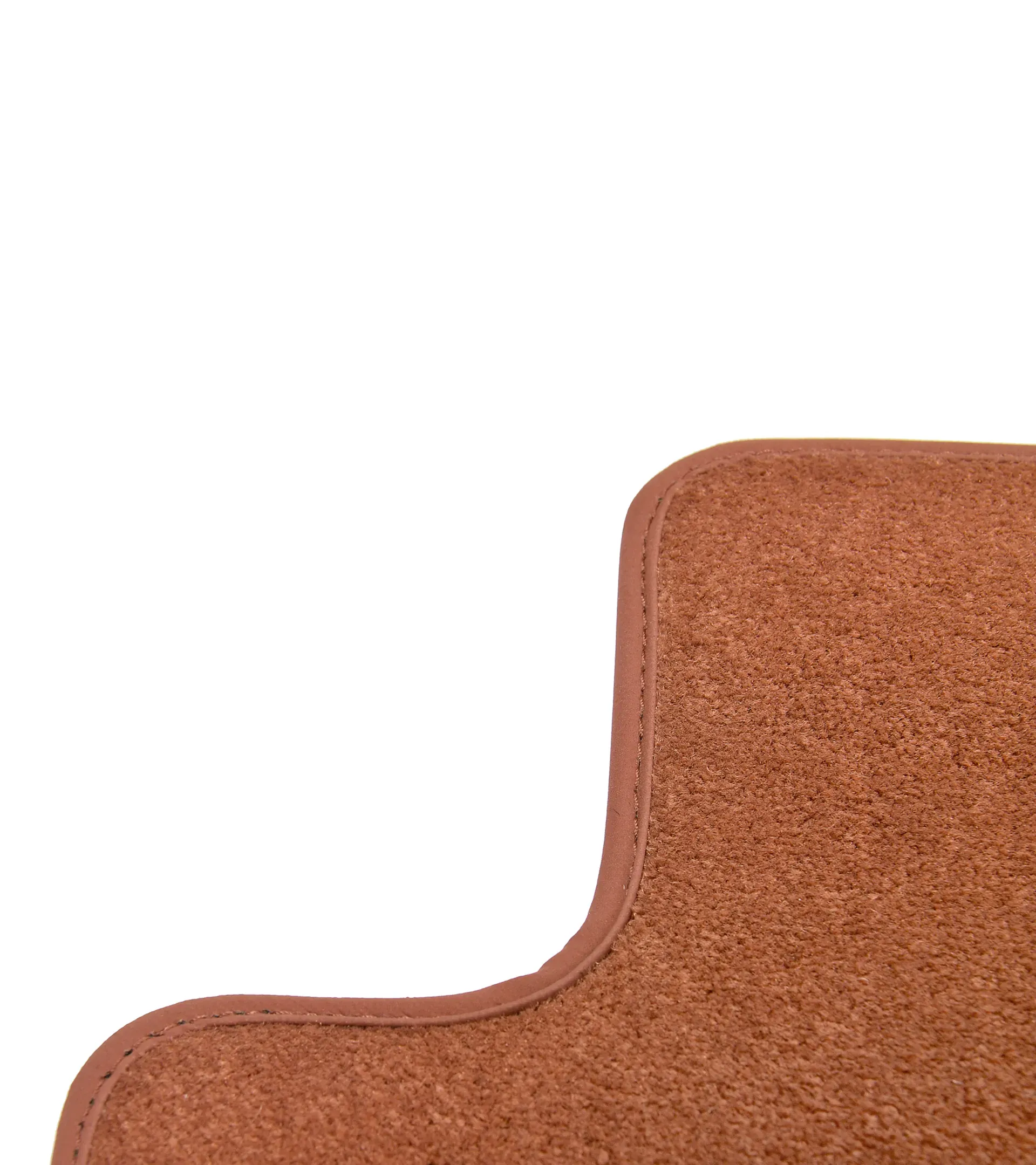 Floor mats with nubuck edging, Steel Grey, for Porsche Cayenne E1  2