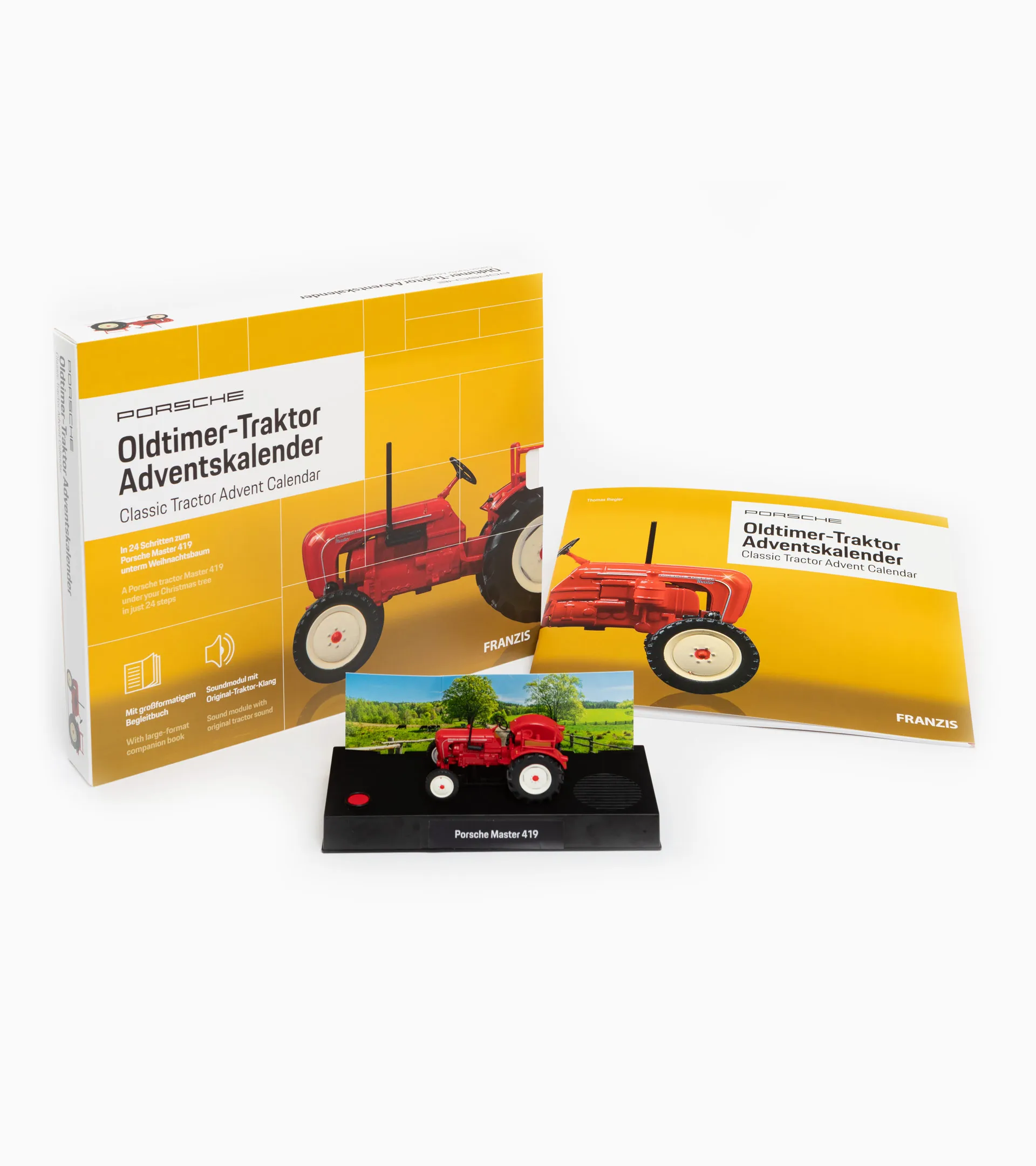 Porsche Oldtimer Tractor advent calendar 4