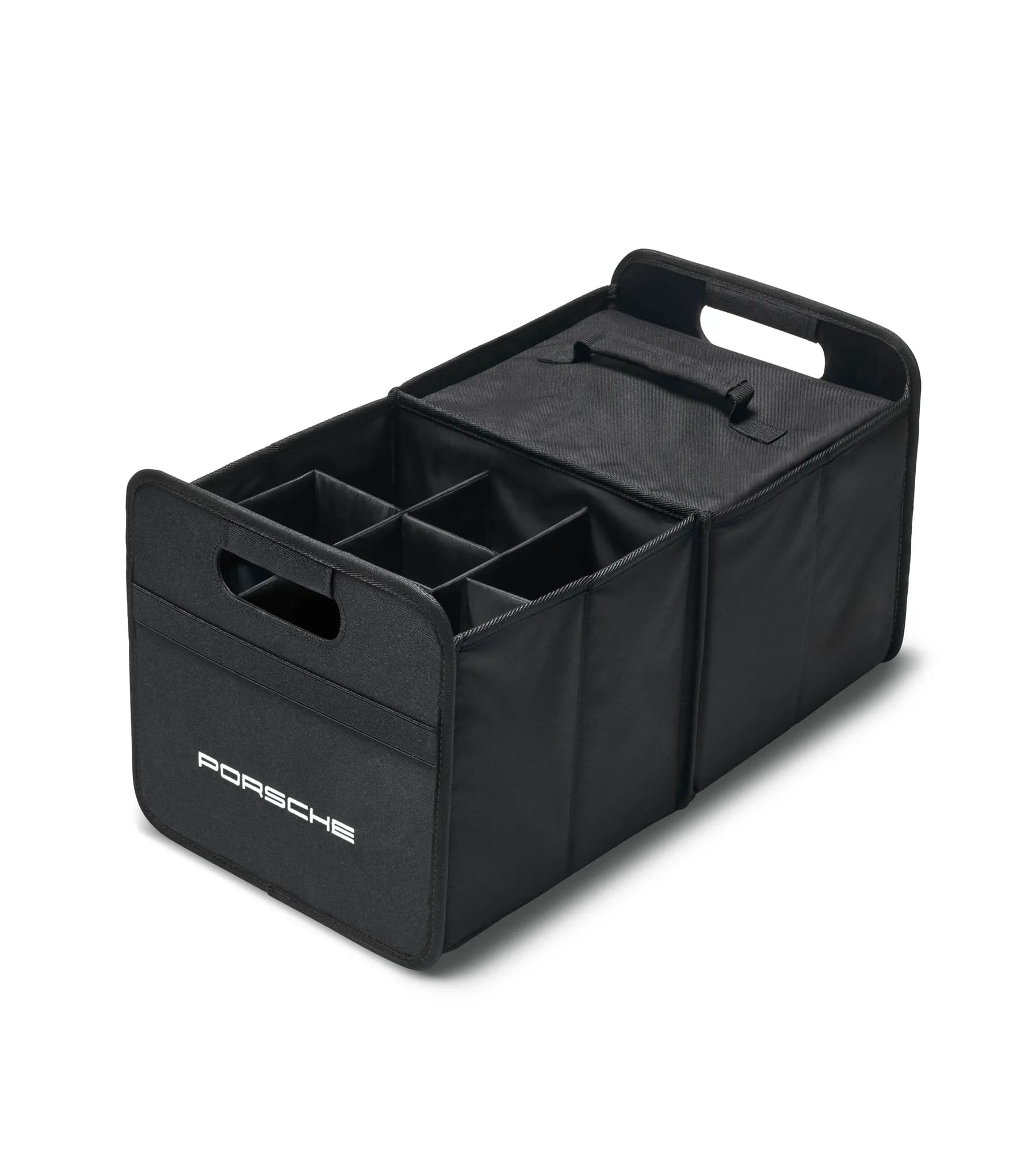 Complete set foldable luggage compartment box - black 2
