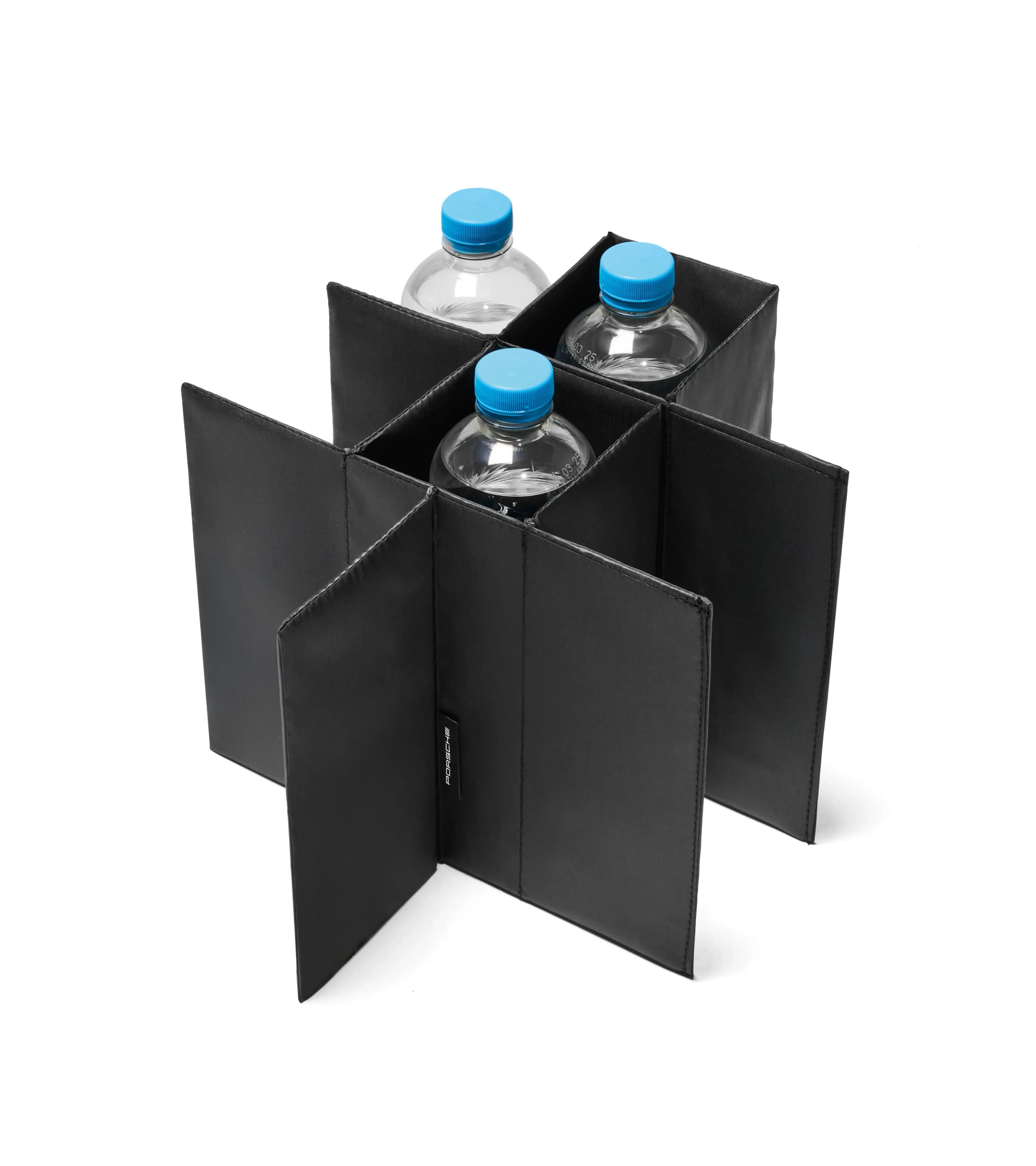 Bottle insert for foldable luggage compartment box 2