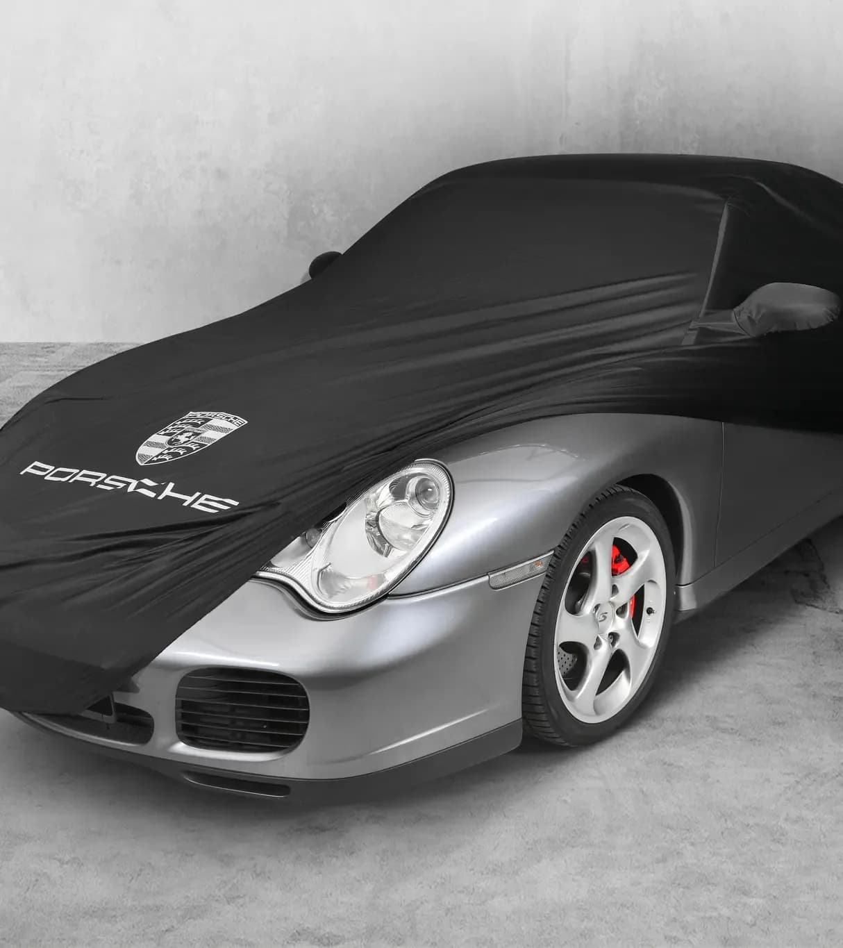 Fekete autóponyva Porsche 996-hoz, Aerokit nélkül 3