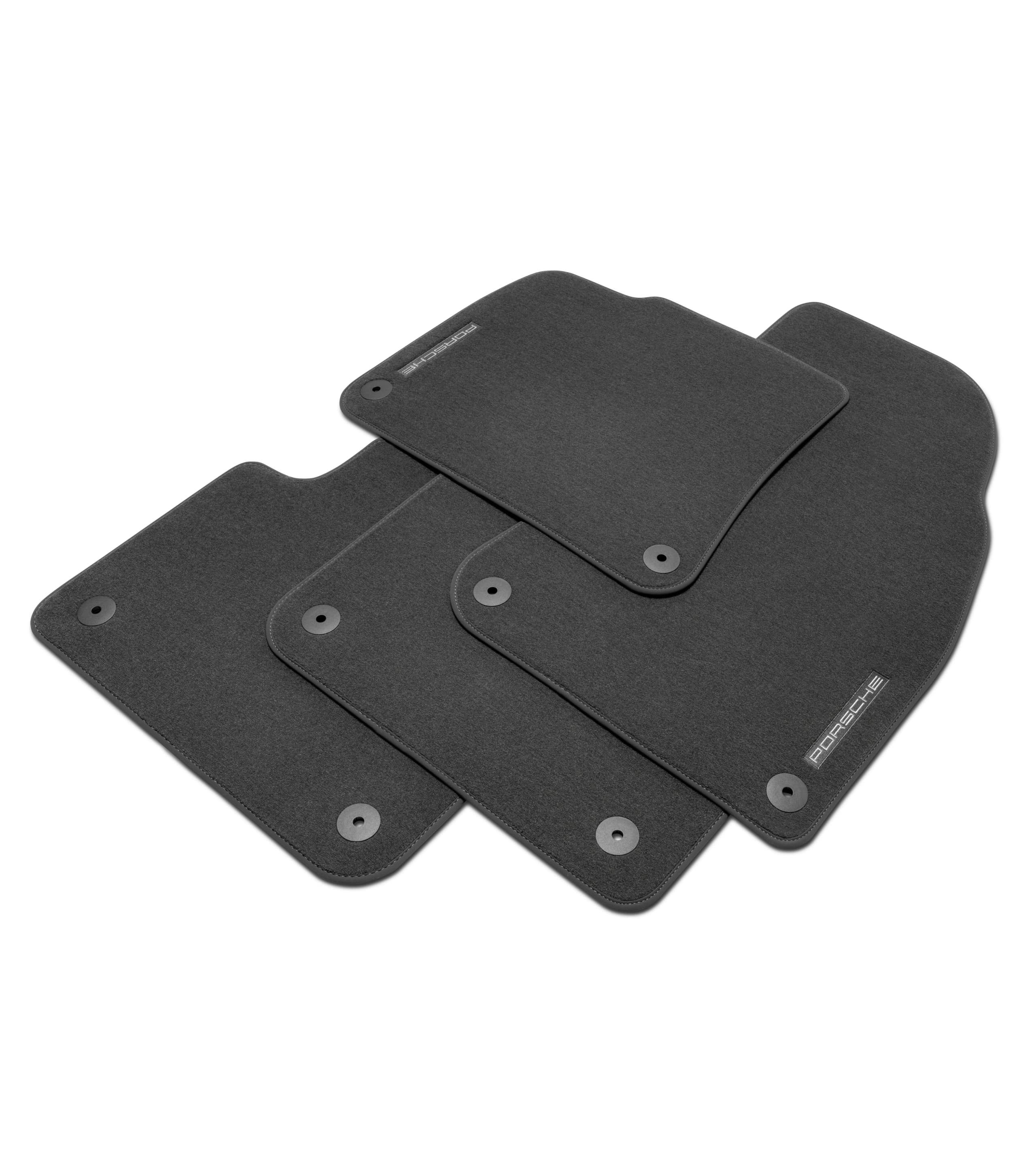 Porsche Cayenne Floor Mats with Nubuk Surround 1