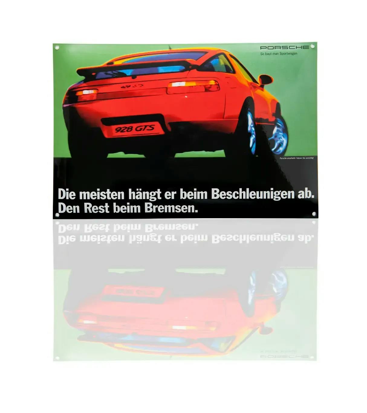 Tabliczka emaliowana Porsche Classic 928 GTS thumbnail 0