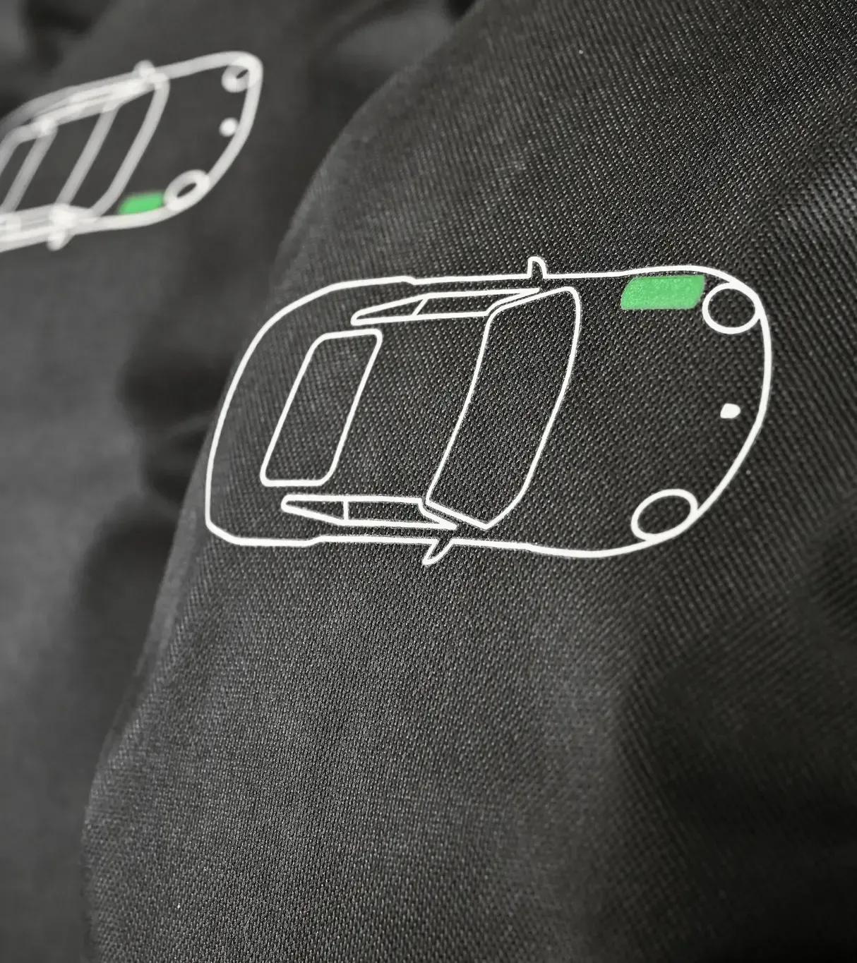 Sada obalů na pneumatiky Porsche Classic 3