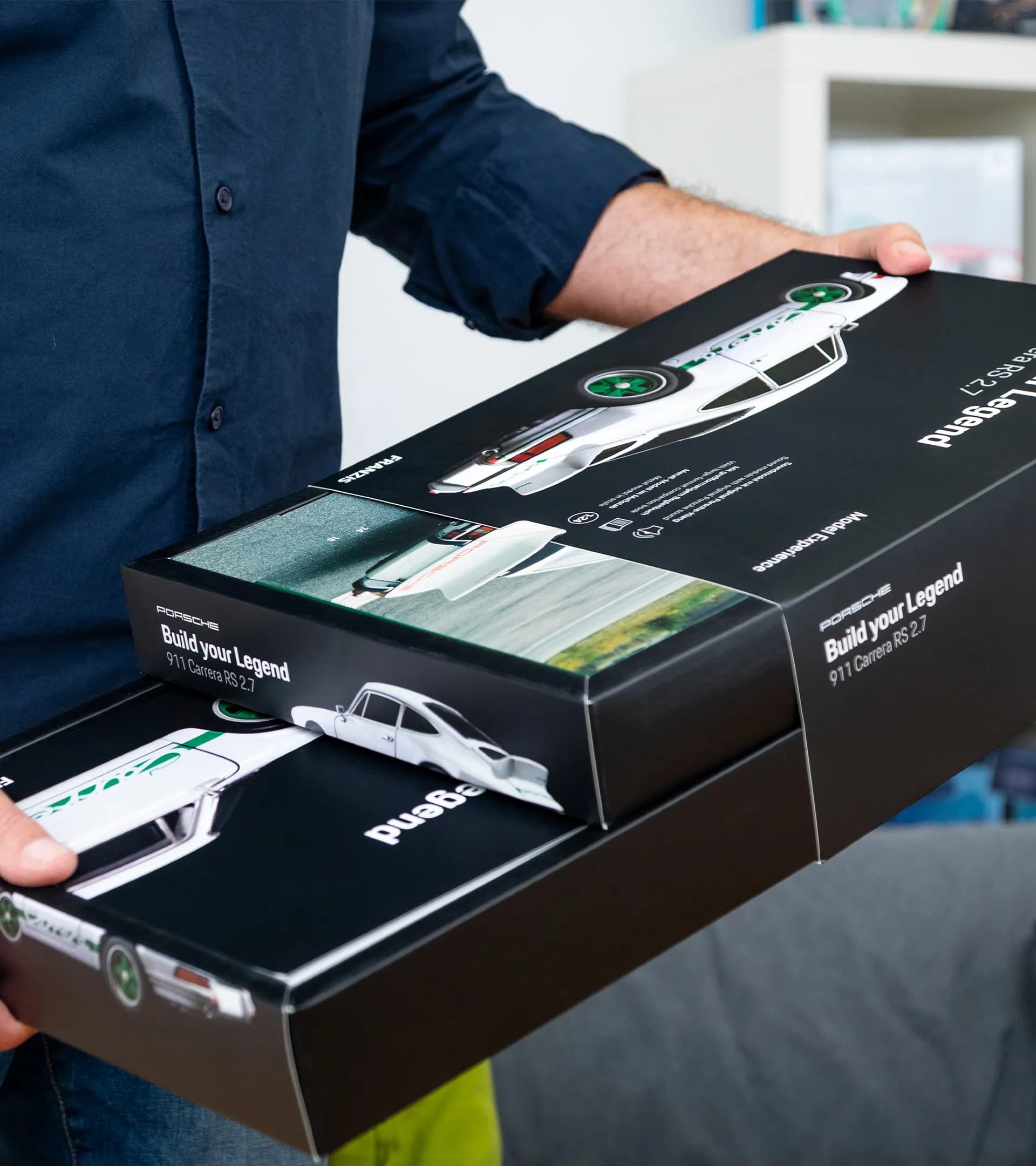 Model kit Porsche 911 Carrera RS 2.7 “Build your Legend” 7