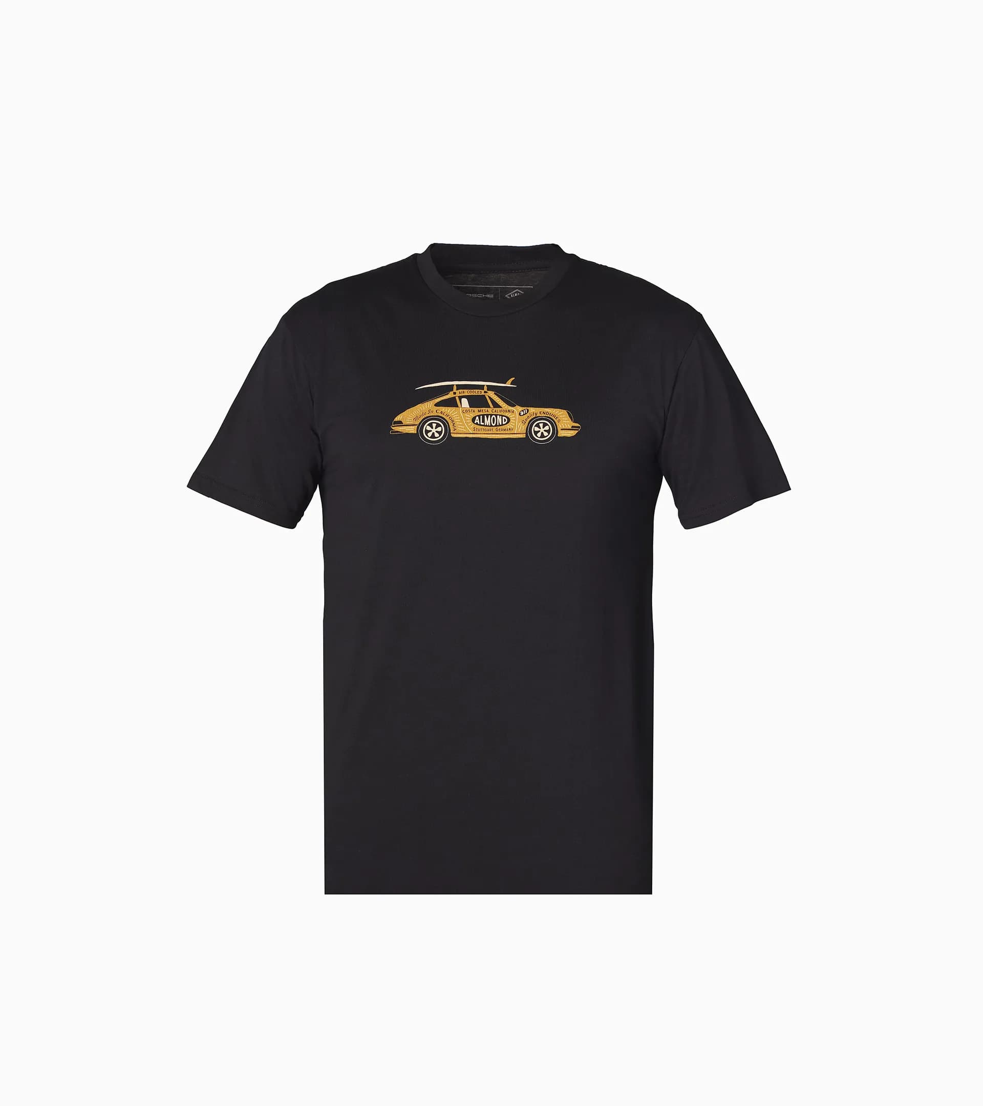 Porsche x Almond T-shirt "Single Fins & Air Cooled Engines" 1