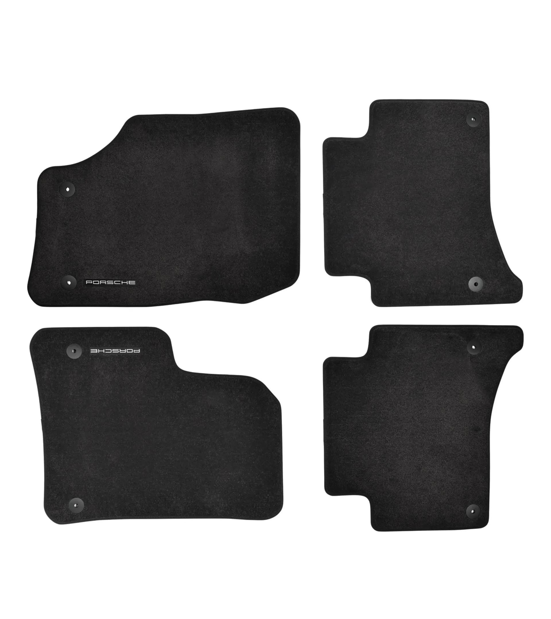 Porsche Floor Mats with Nubuk Edging for Cayenne (E1) 1