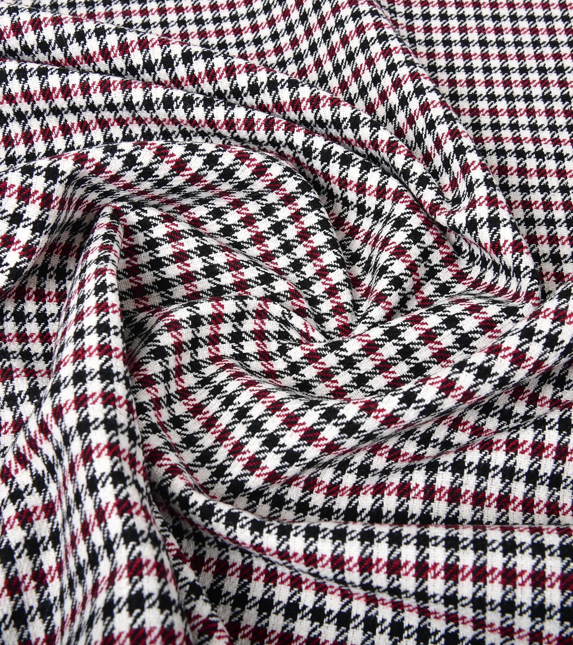 Pepita fabric (red) 4