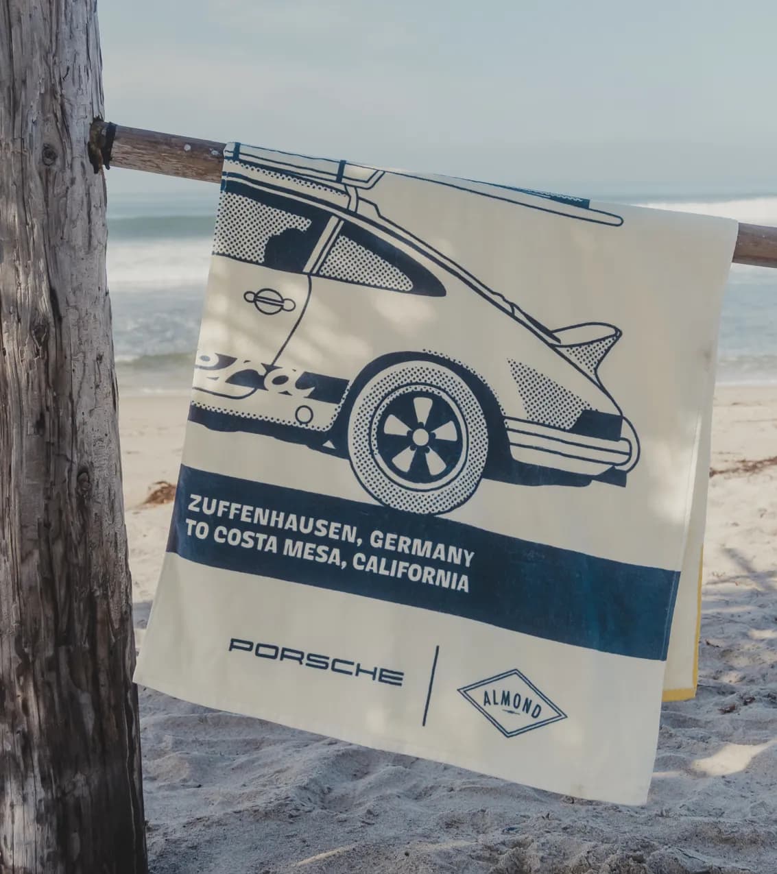 Porsche x Almond Beach Towel 4