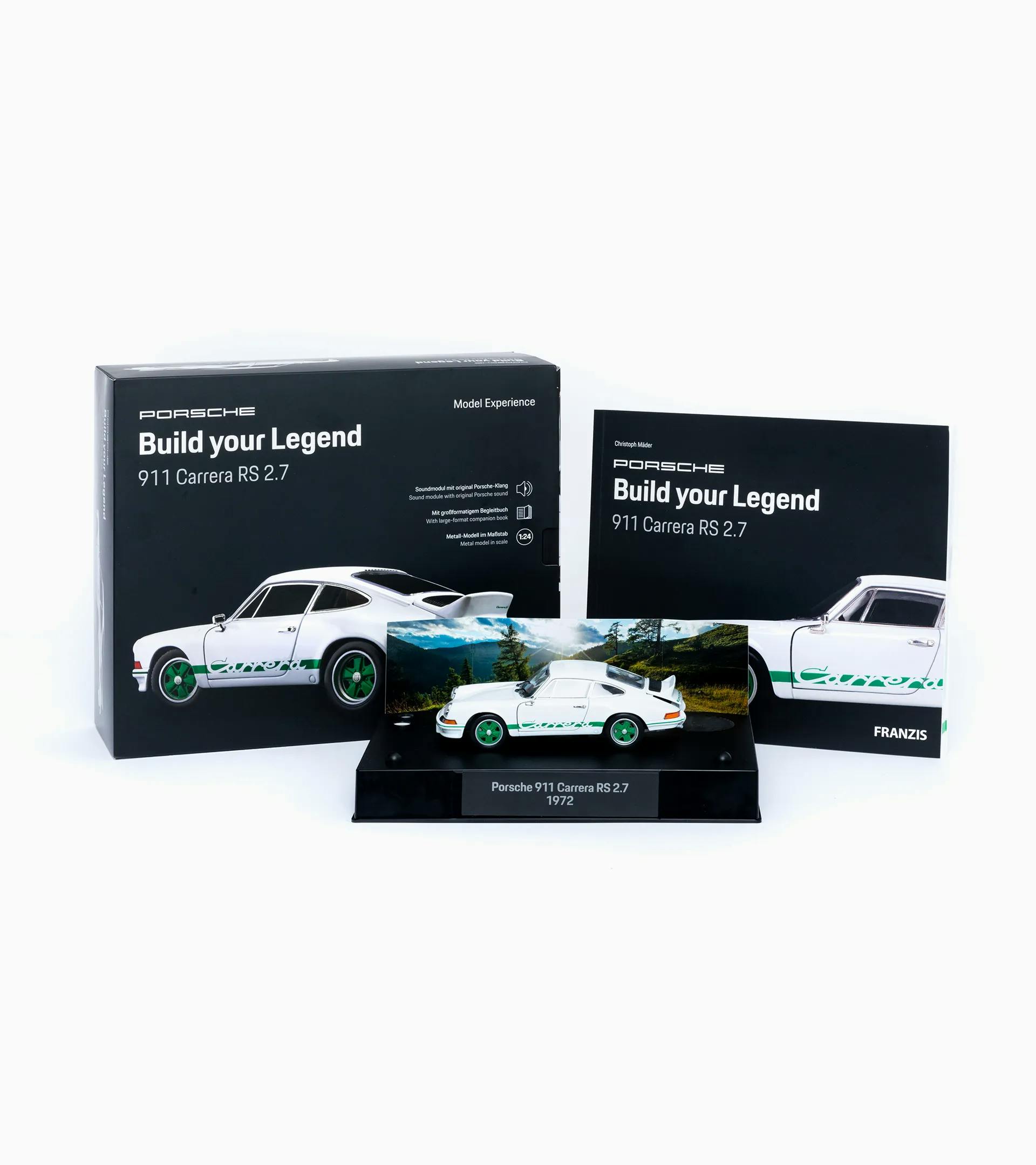 Model kit Porsche 911 Carrera RS 2.7 “Build your Legend” thumbnail 1