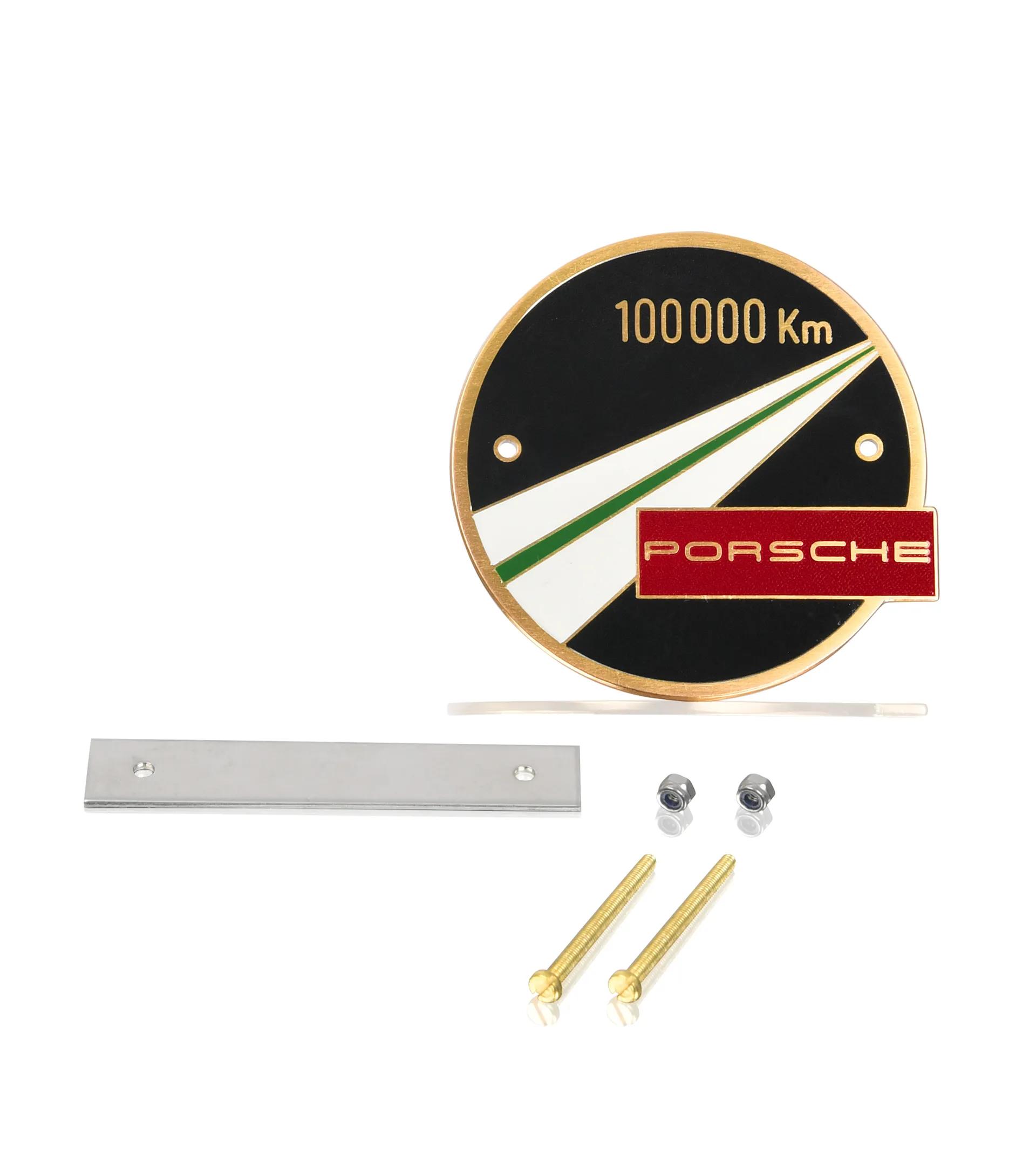 Porsche badge '100,000 km' thumbnail 1