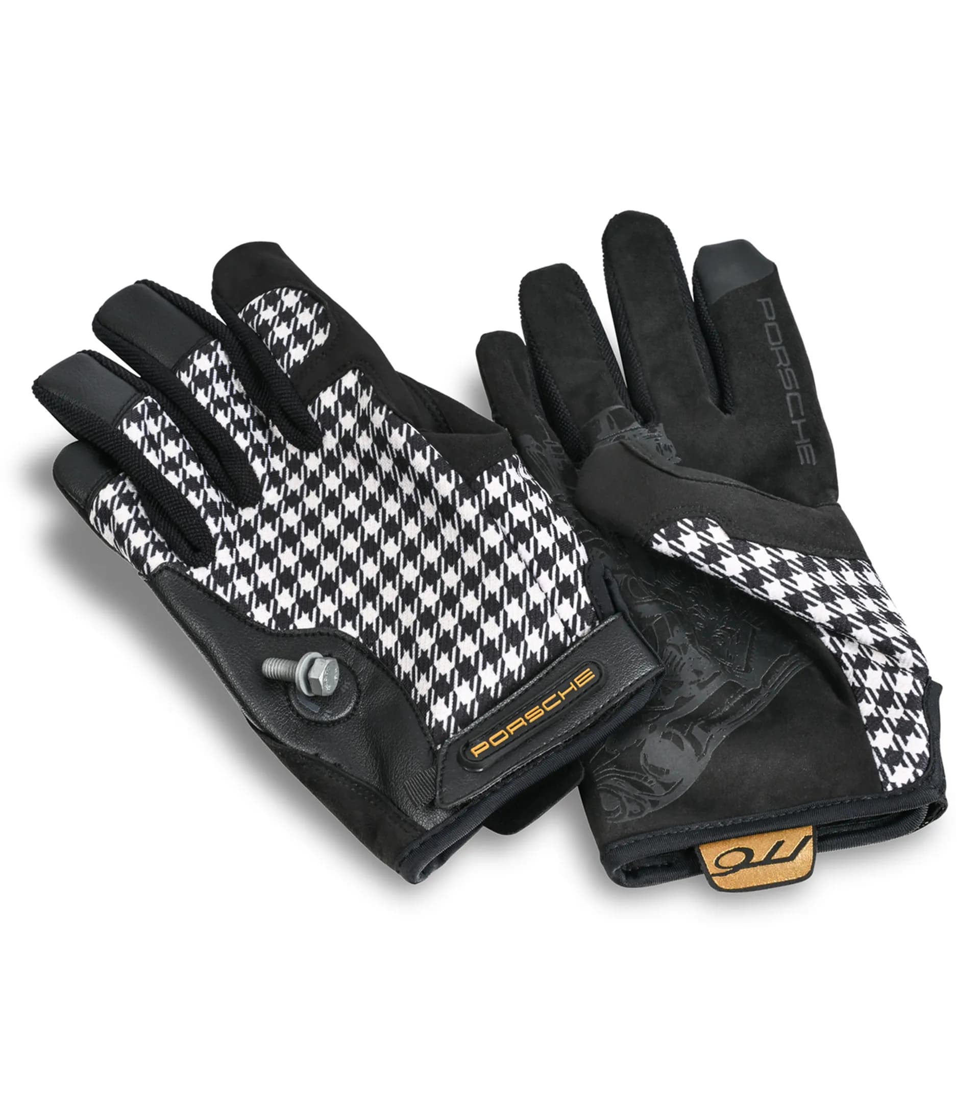 Porsche Classic pepita assembly gloves 1