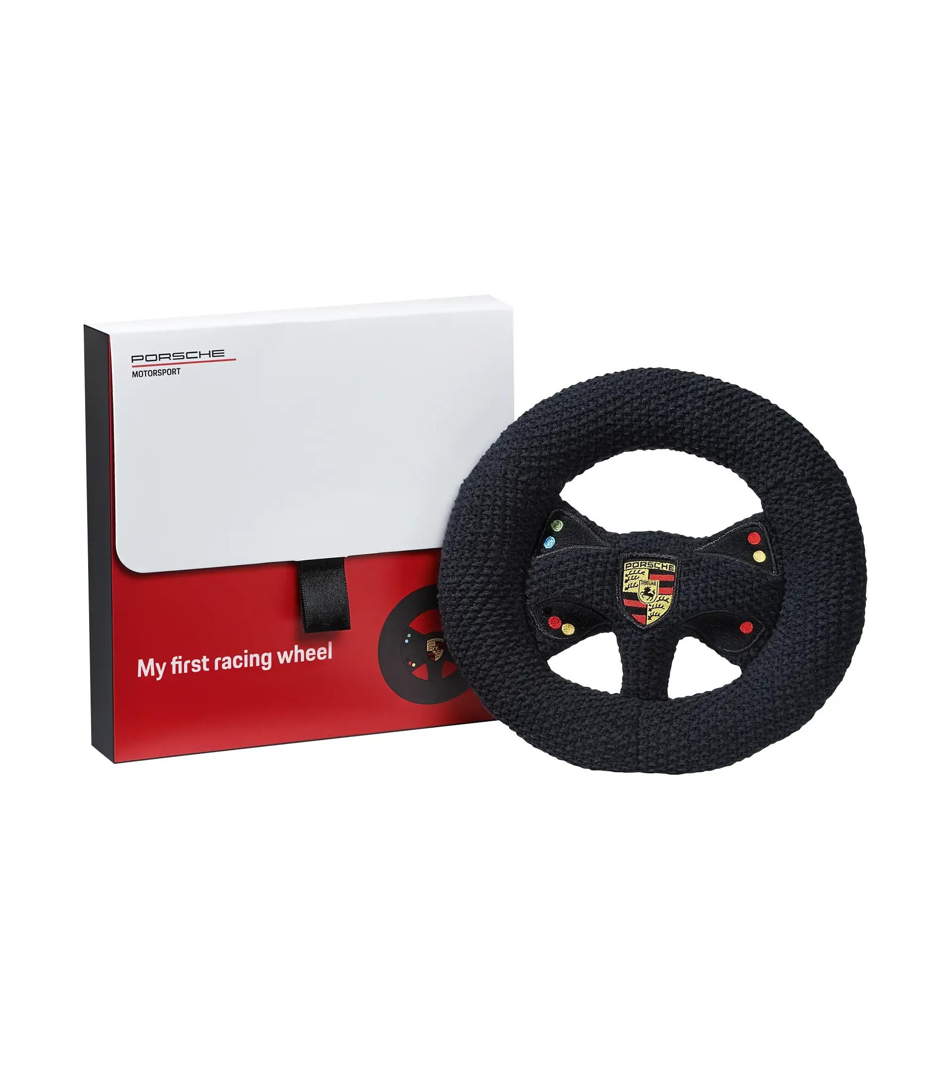 Knitted Steering Wheel with Rattle – Motorsport thumbnail 0