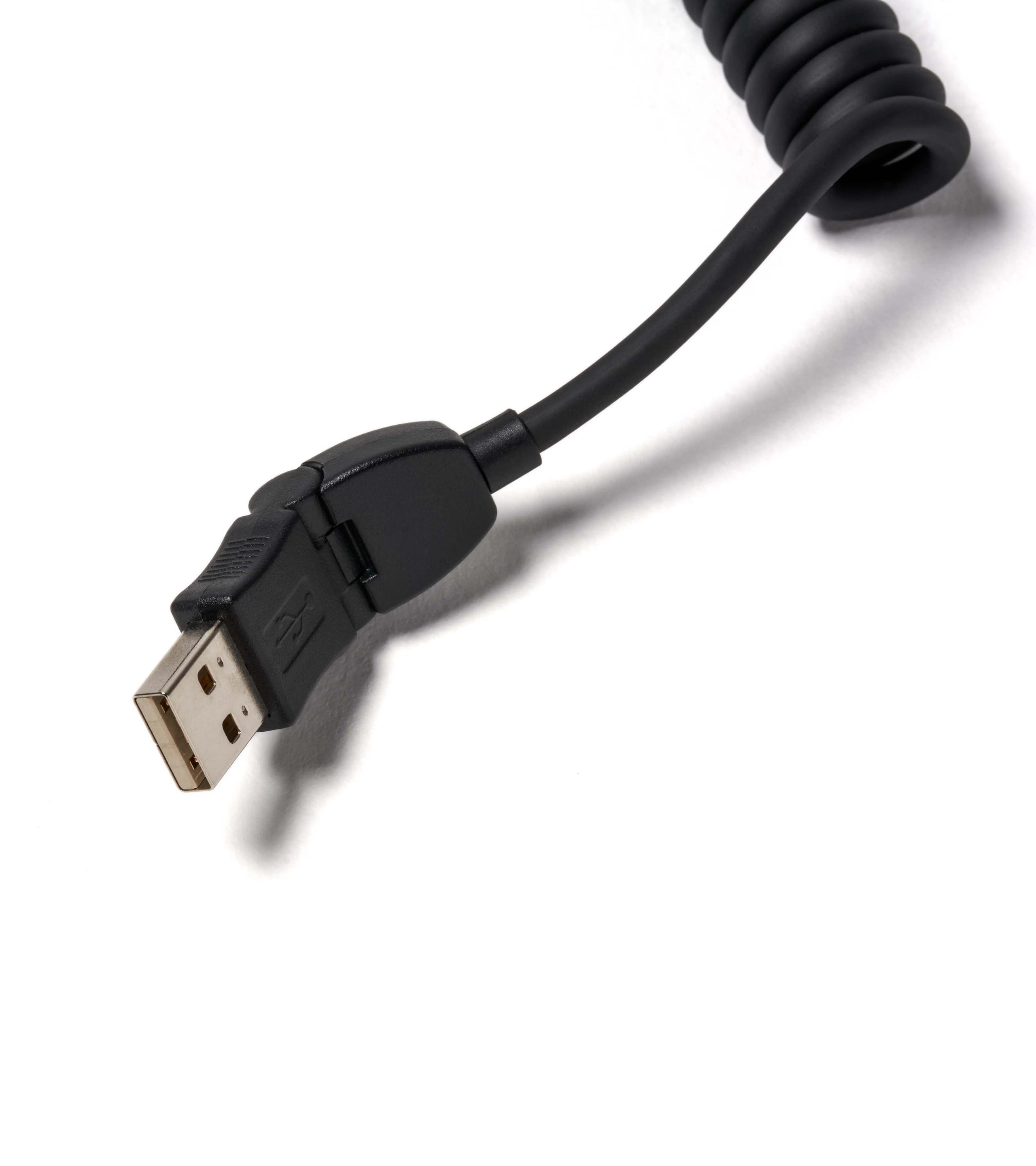 USB smartphone charging cable with micro USB connection thumbnail 2