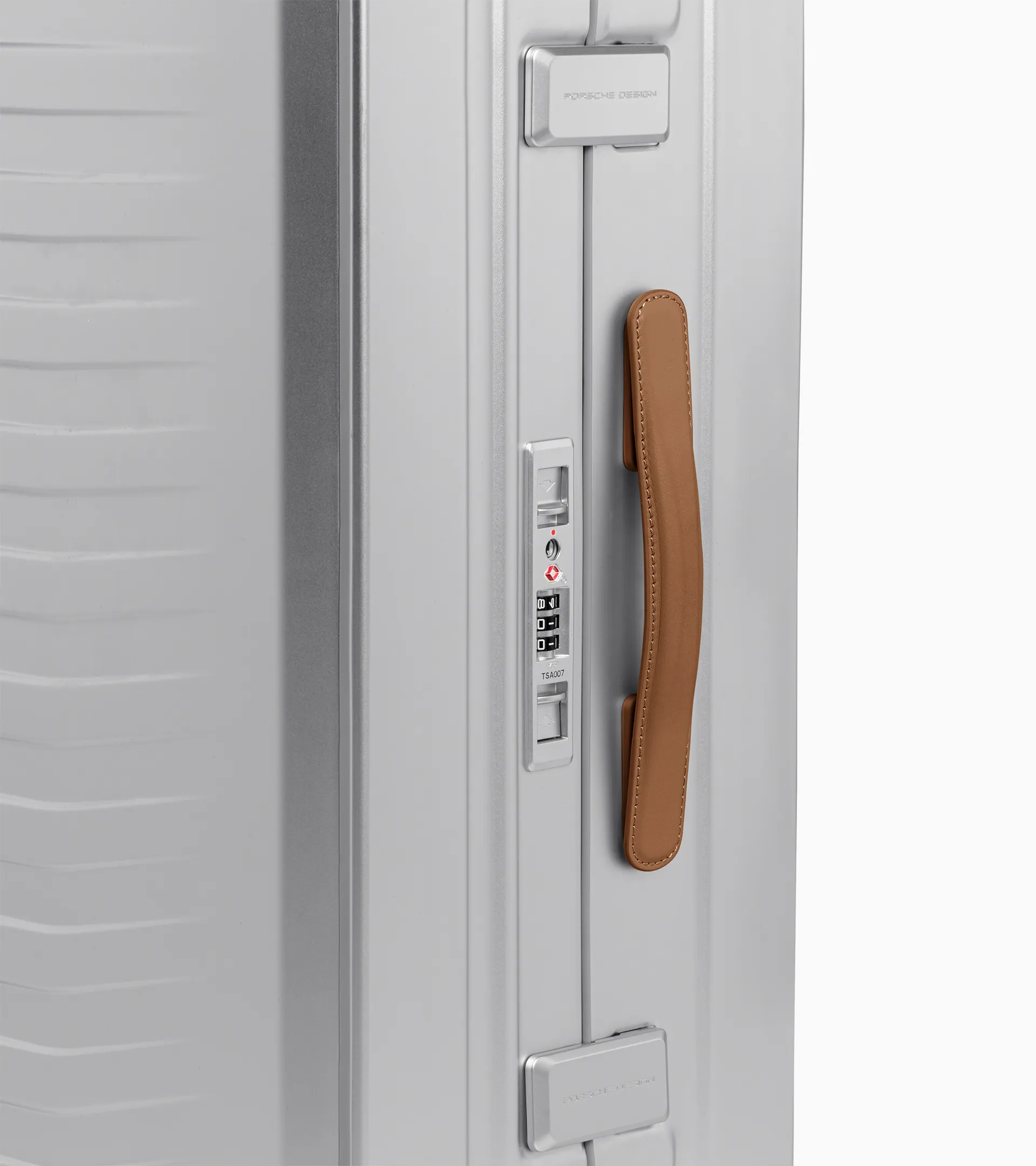 Leather Handle Set – Roadster Aluminium Trolley  2