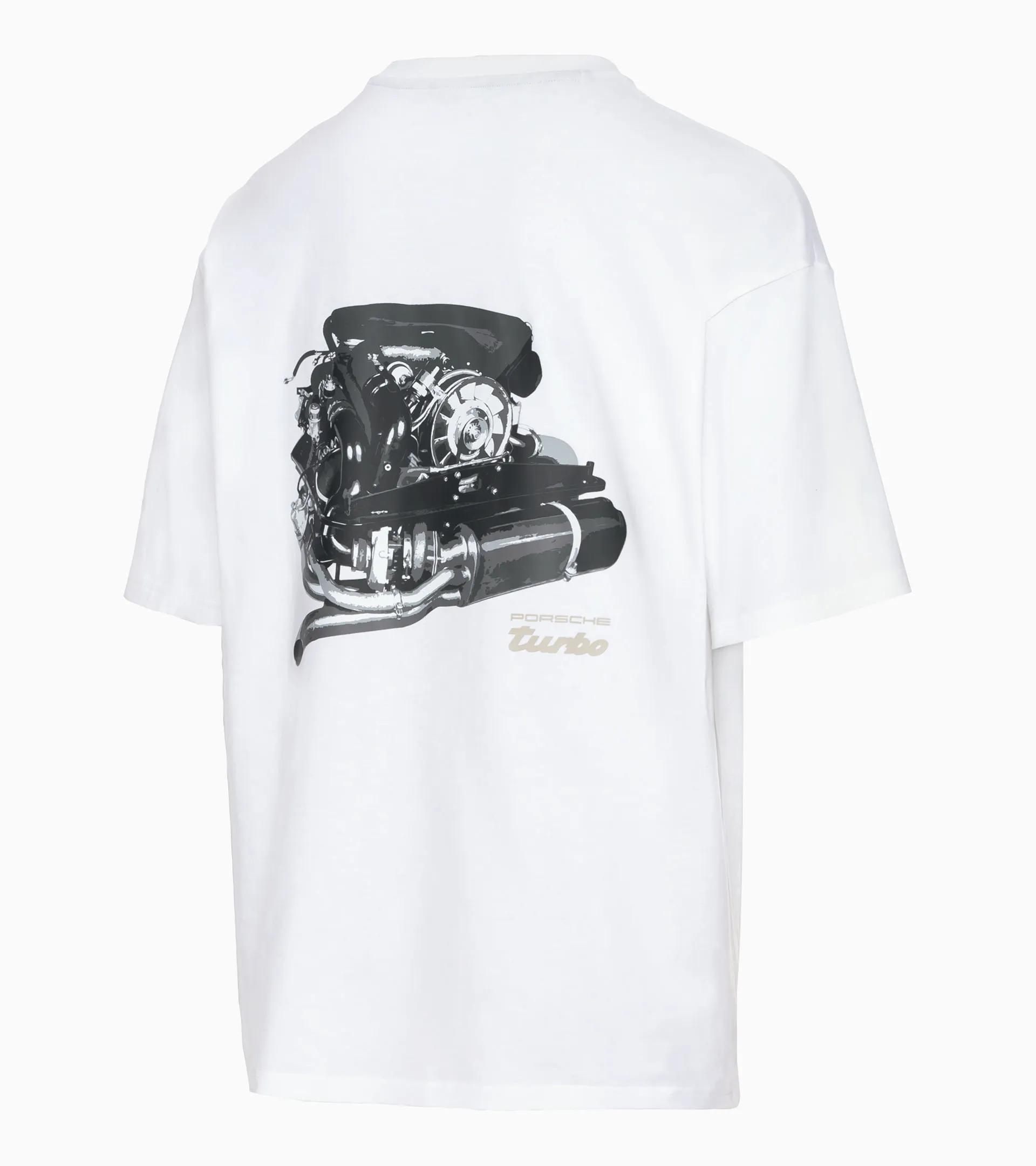 Porsche Turbo Engine Graphic Tee thumbnail 1