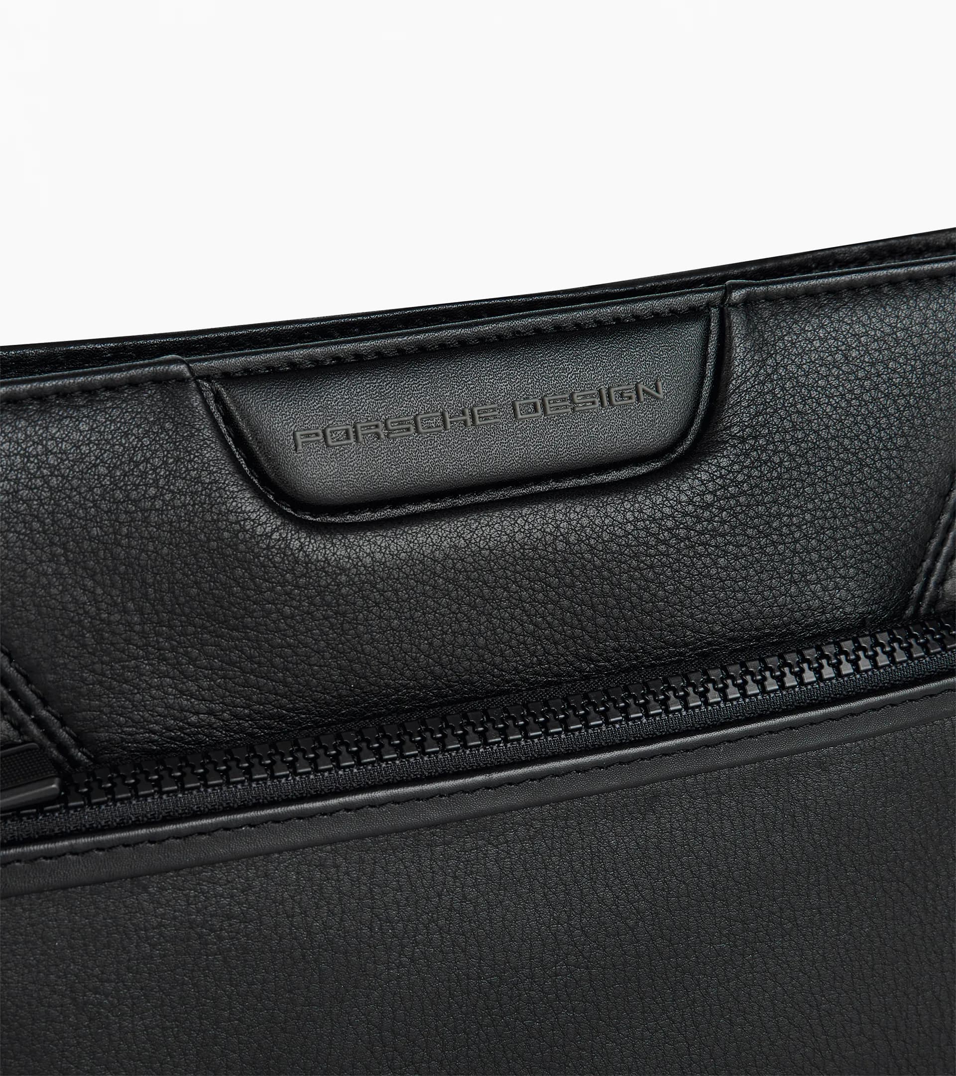 Roadster Leather Clutch Bag Front Pocket 3