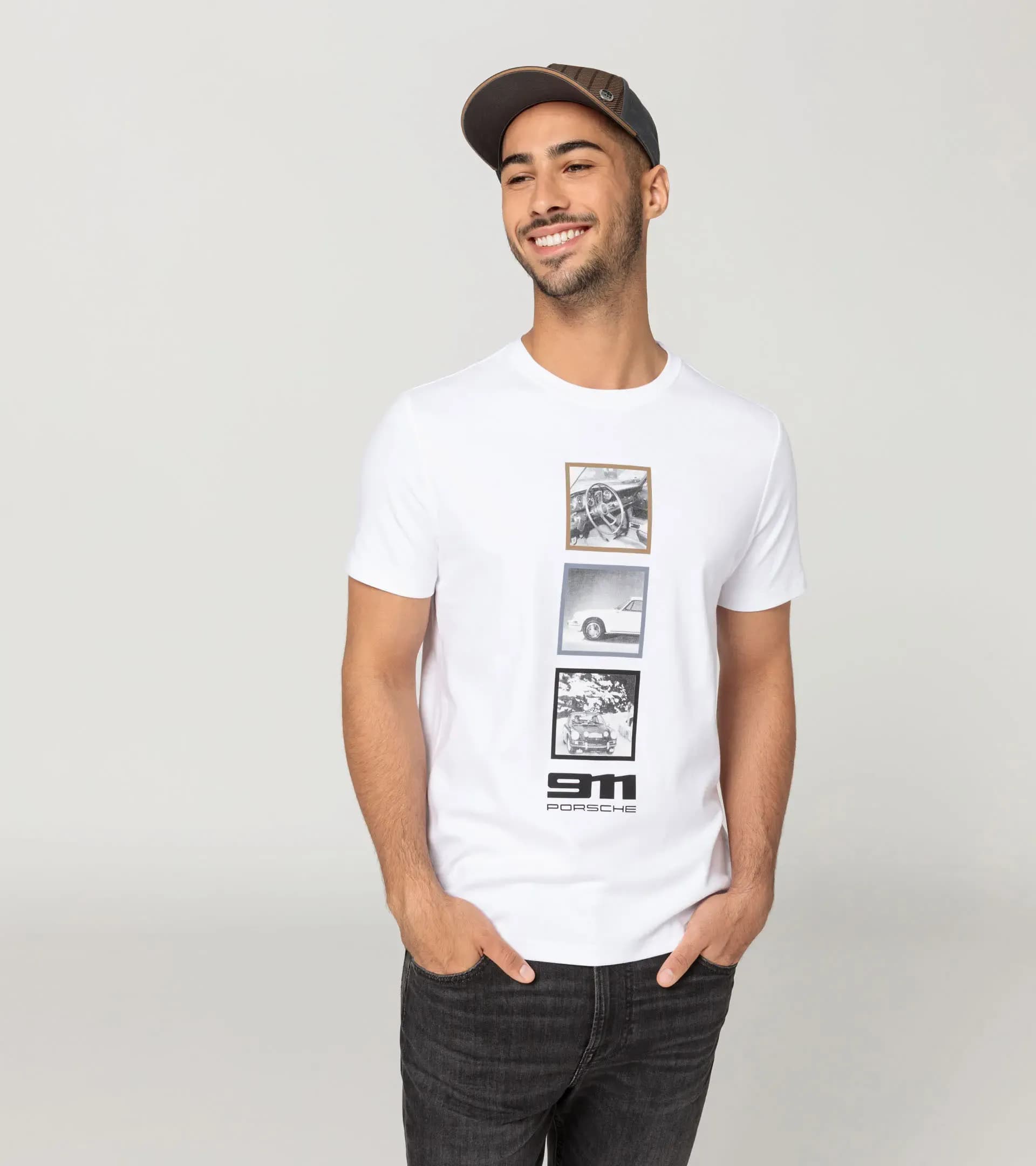 T-shirt unisex – Porsche 911 uit de jaren 60 7