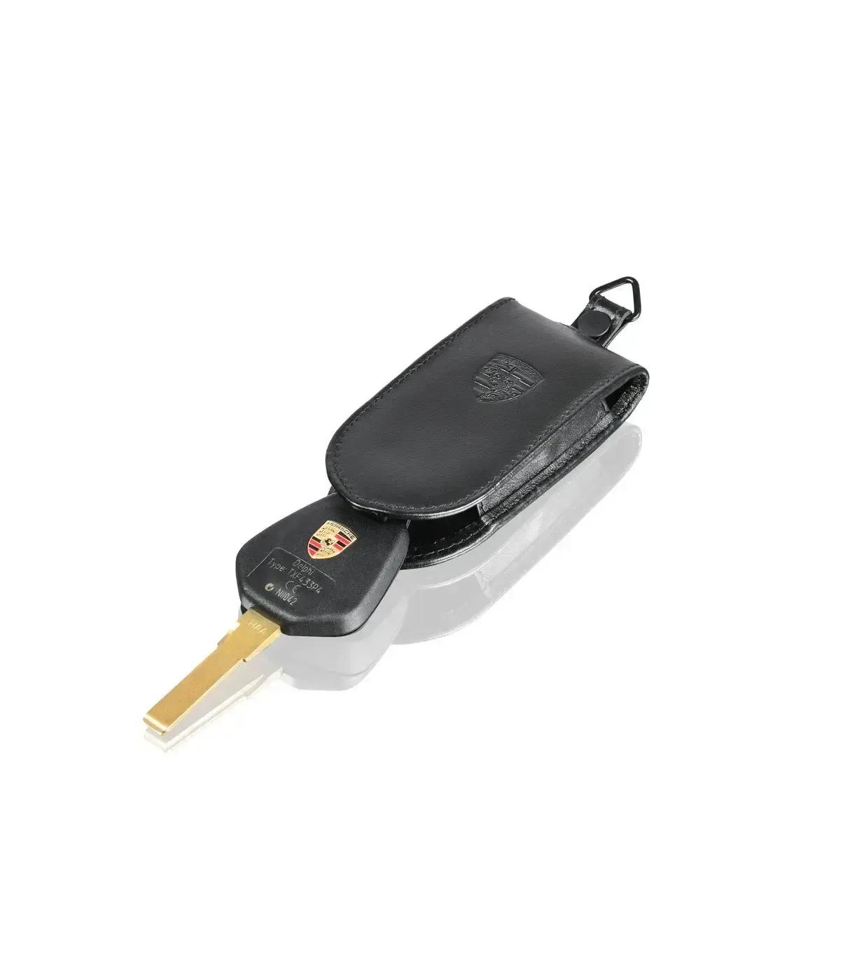 Leather case for vehicle key for Porsche 986 and 996 thumbnail 0