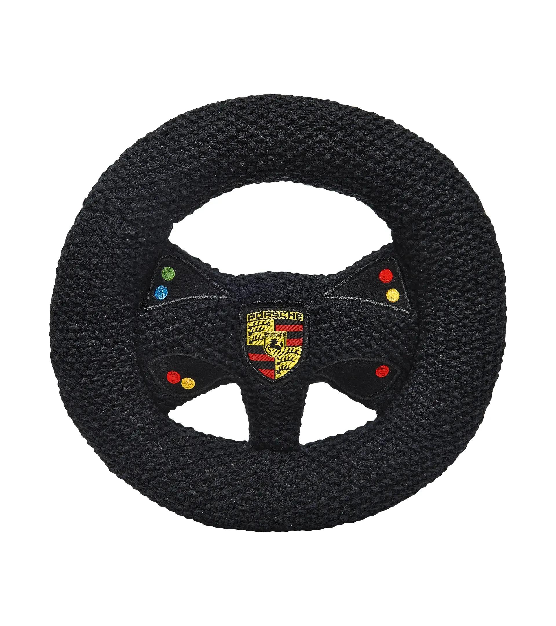 Knitted Steering Wheel with Rattle – Motorsport thumbnail 1