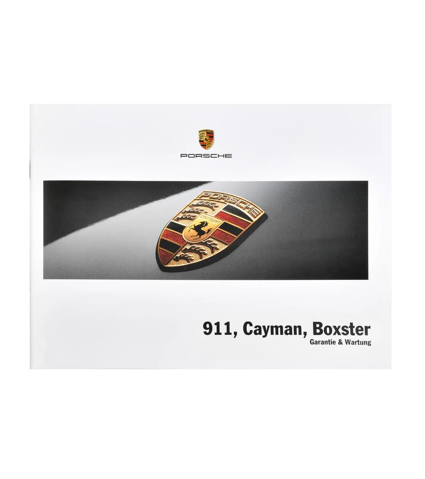 Garanzia e libretto di manutenzione 911, Cayman, Boxster 1