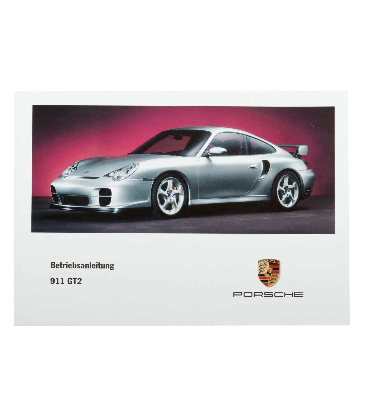 Manual de instrucciones 911 GT2 (996) 1