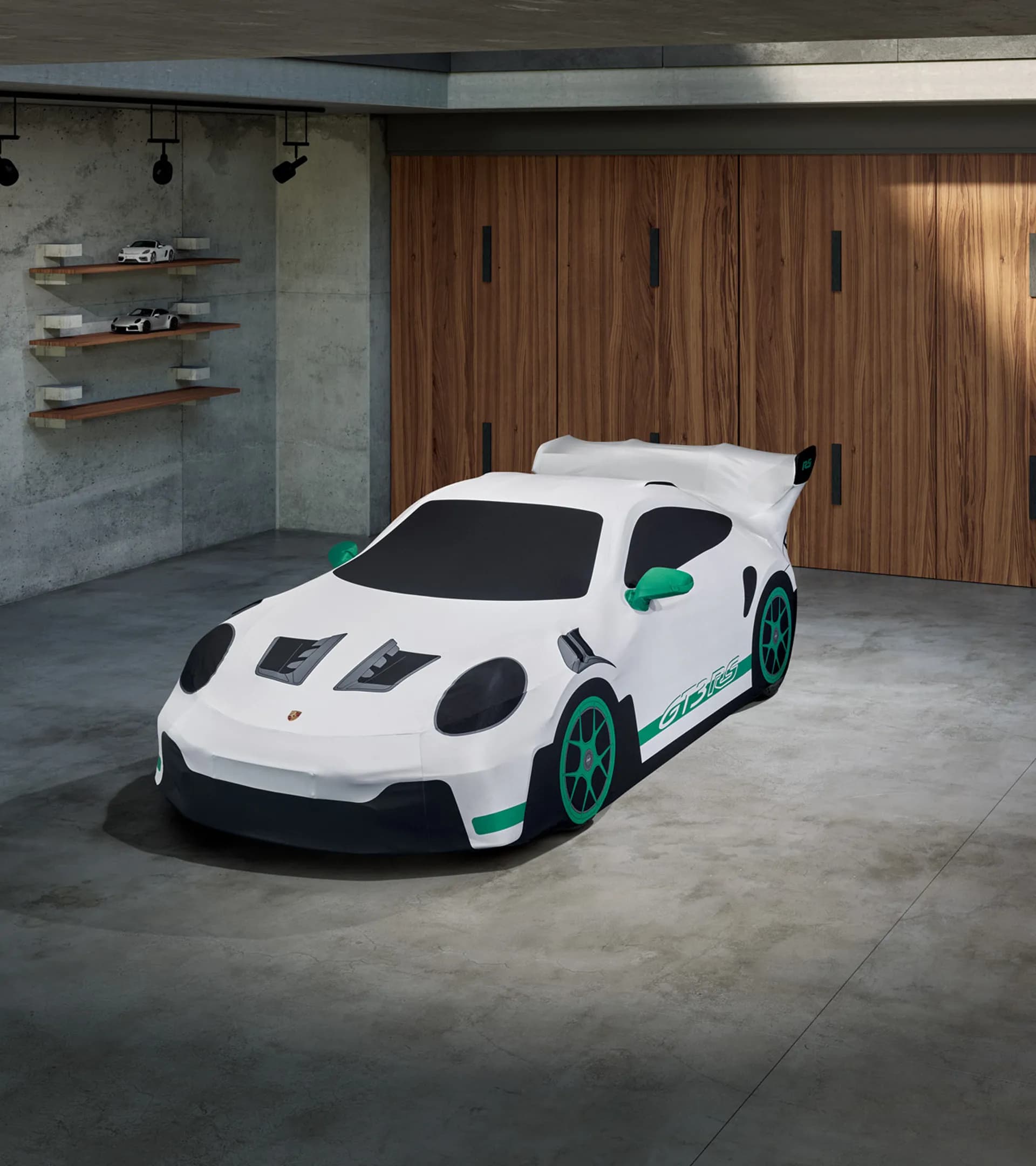 Porsche Indoor car cover “Tribute to Carrera RS” design 1