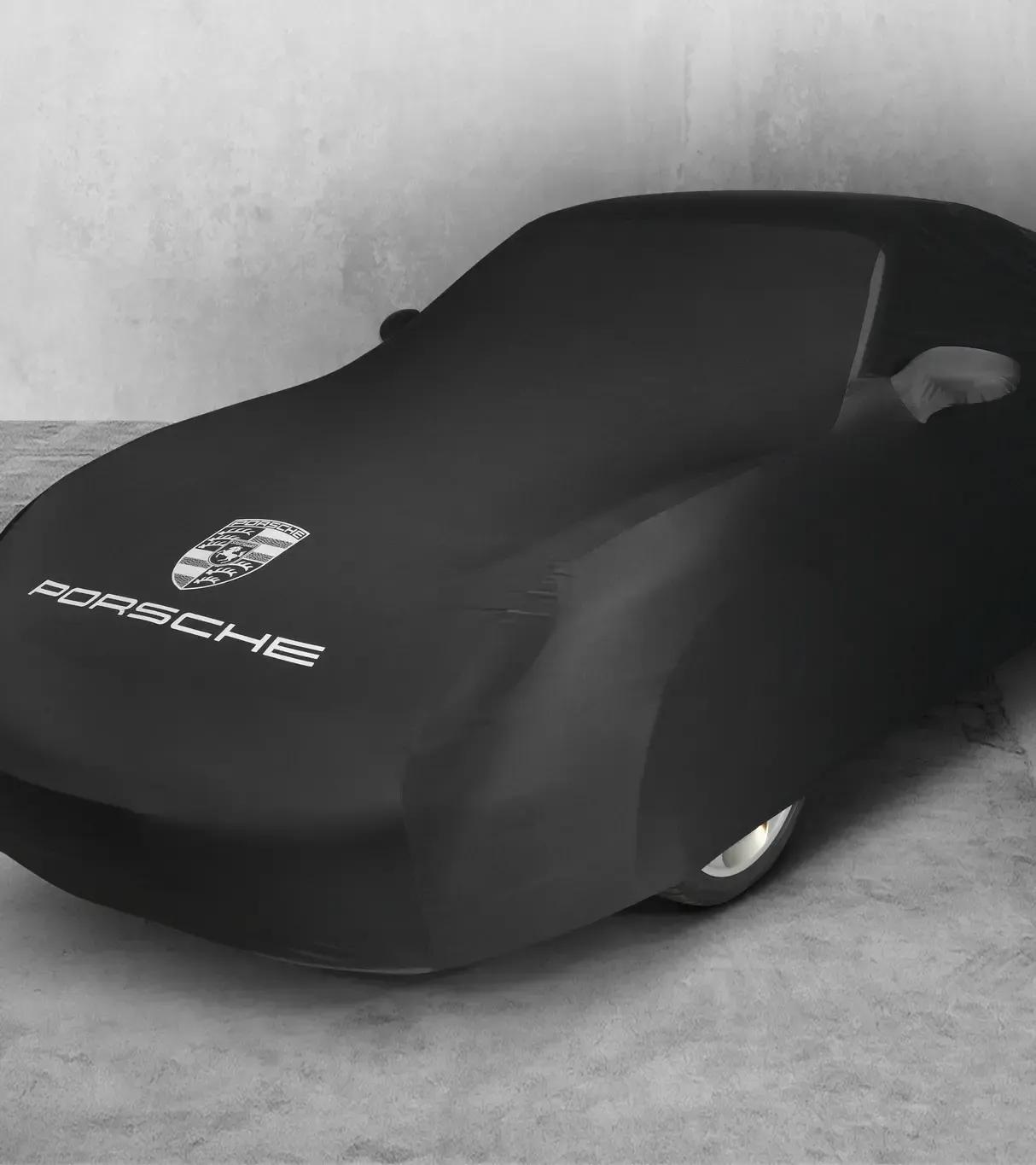 Black car cover for Porsche 996 without aero kit thumbnail 2