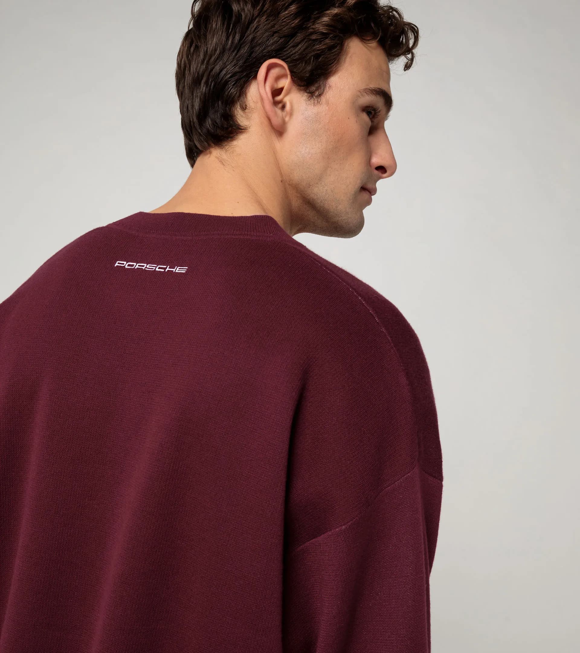 Knitted crew neck jumper 5