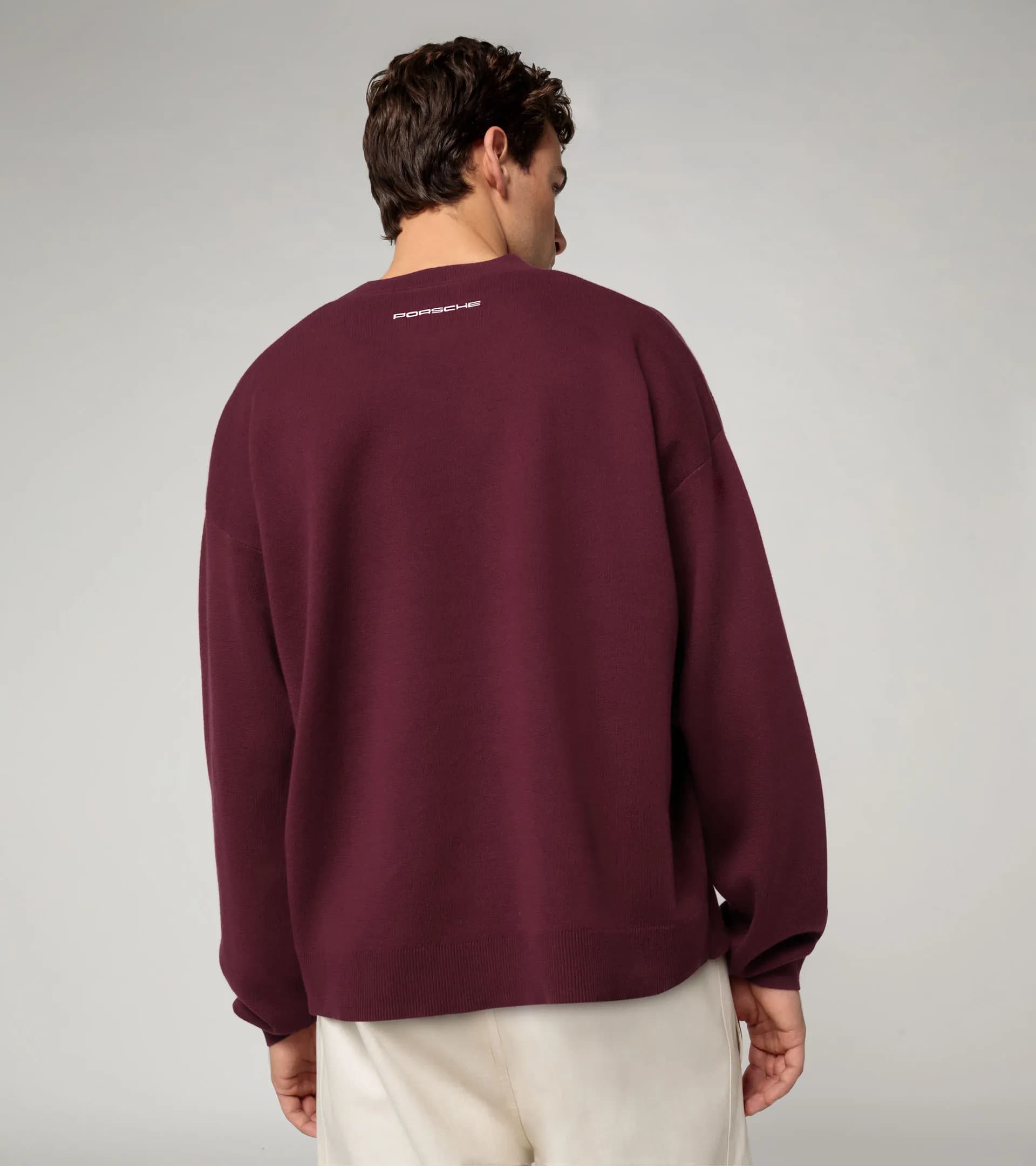 Knitted crew neck jumper 6