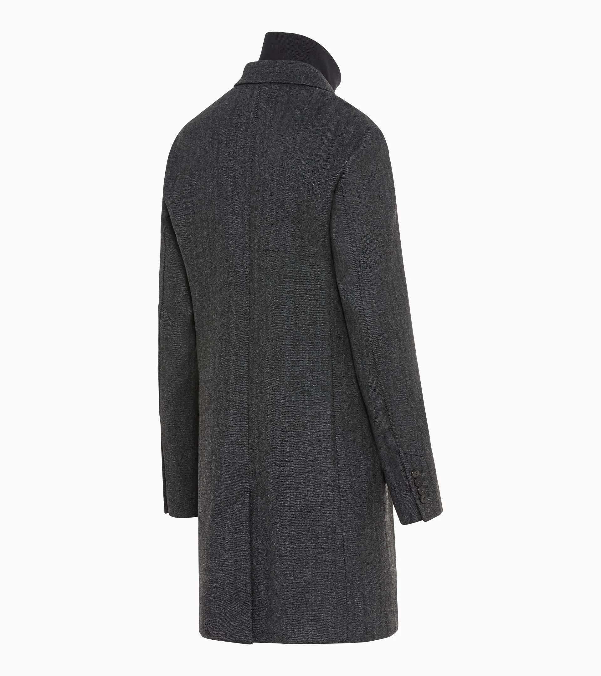 Hybrid Textured Formal Coat 2