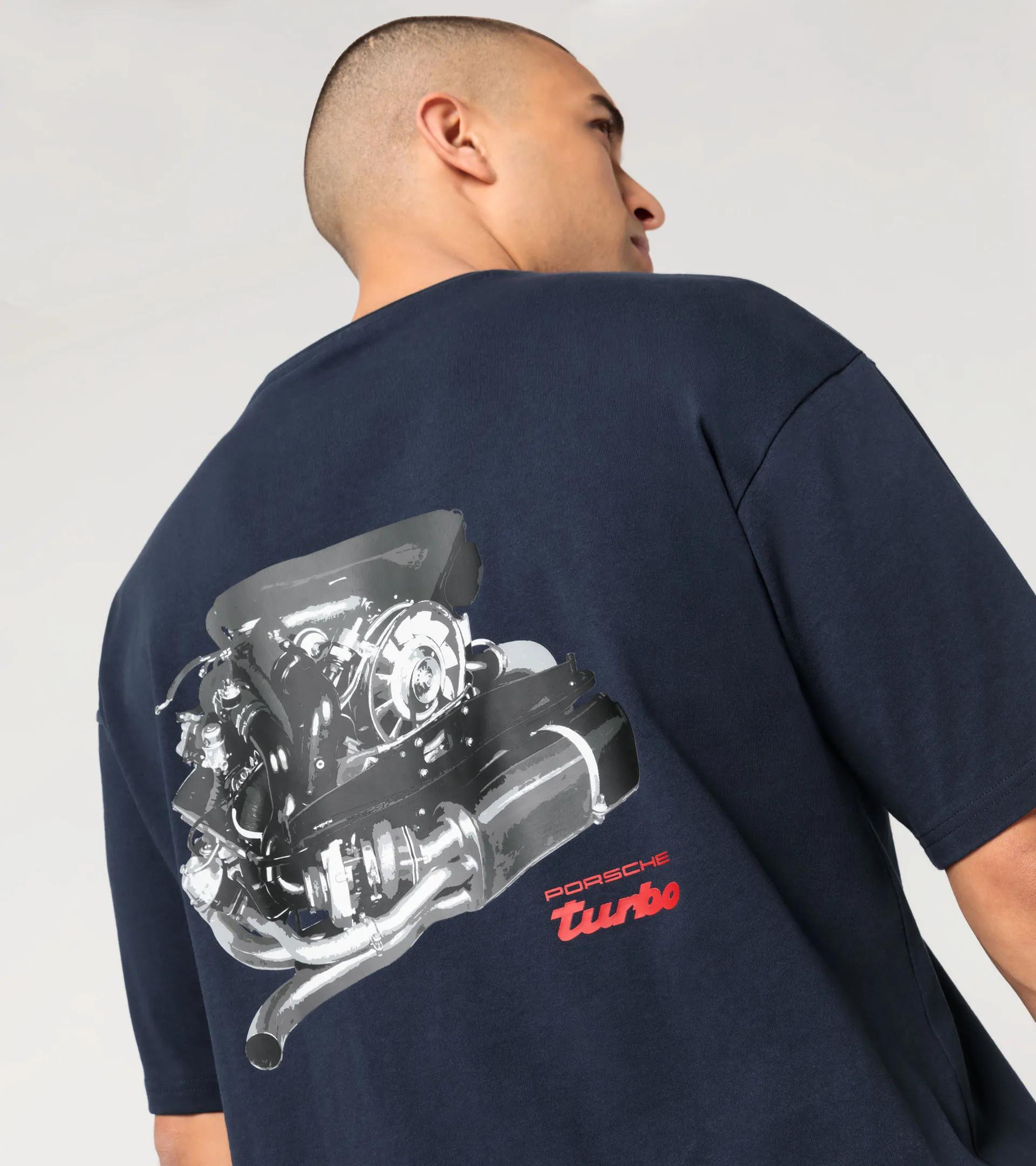 T-shirt con grafica Porsche Turbo Engine thumbnail 4