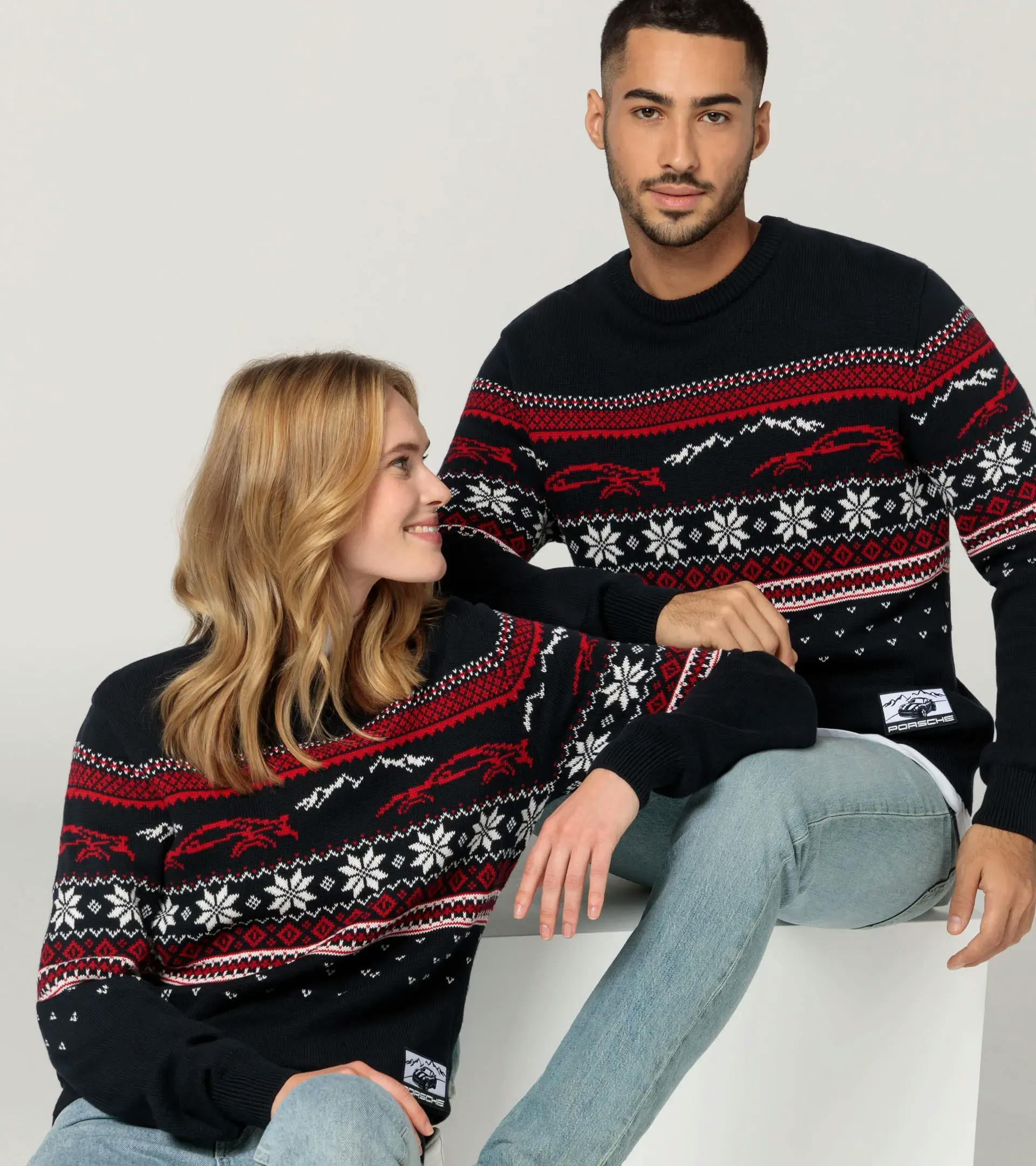 Pull en maille unisexe – Christmas thumbnail 6